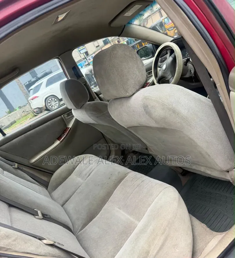 Toyota Corolla 2004 Burgundy