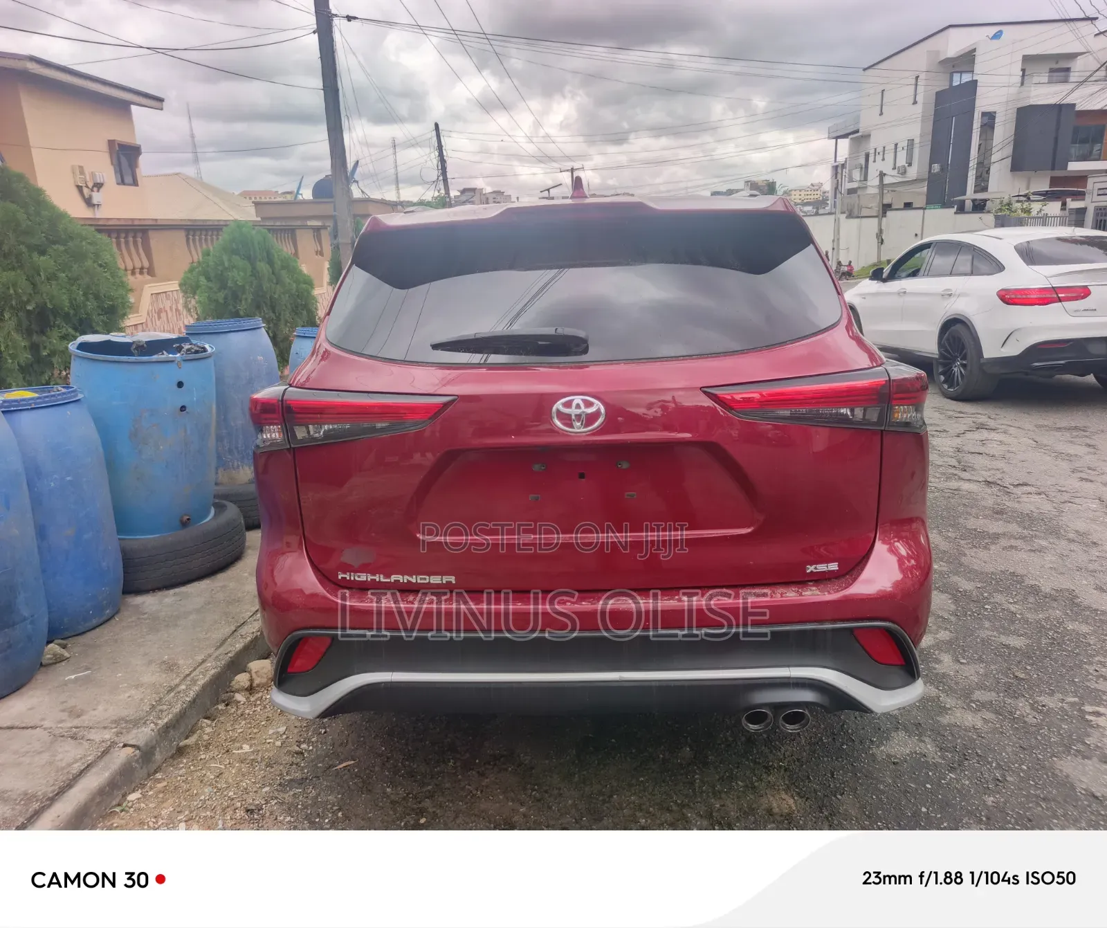 Toyota Highlander 2020 Red