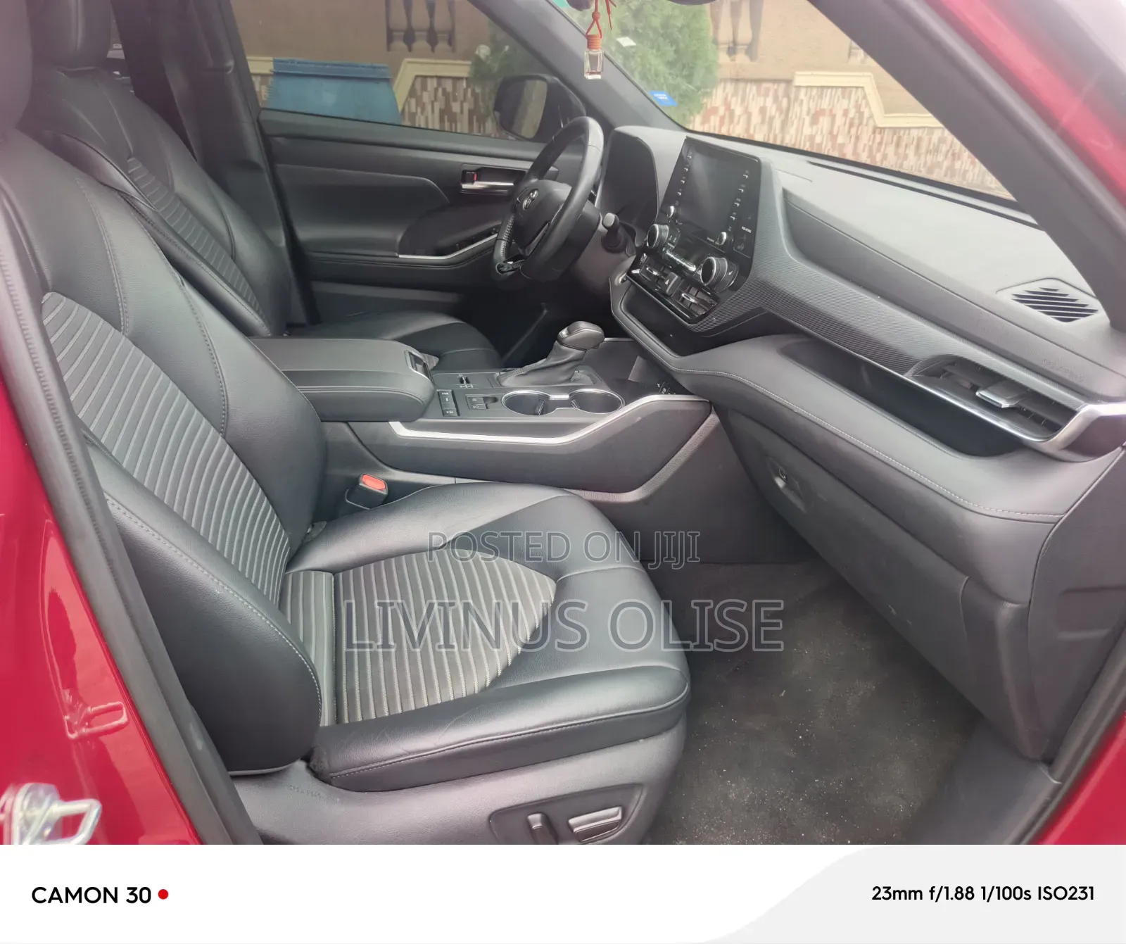 Toyota Highlander 2020 Red