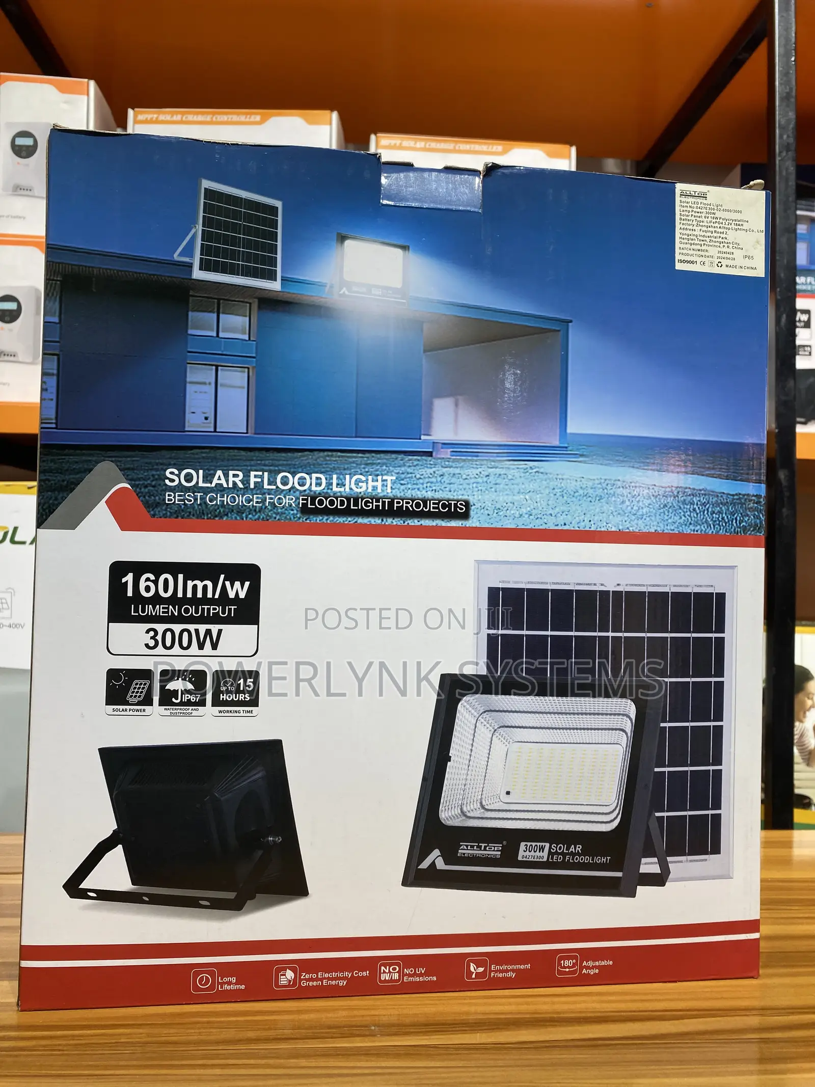 Solar Flood Light 300 Watts