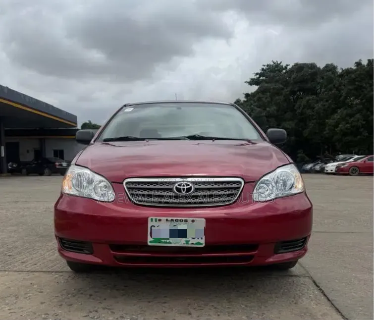 Toyota Corolla 2004 Burgundy