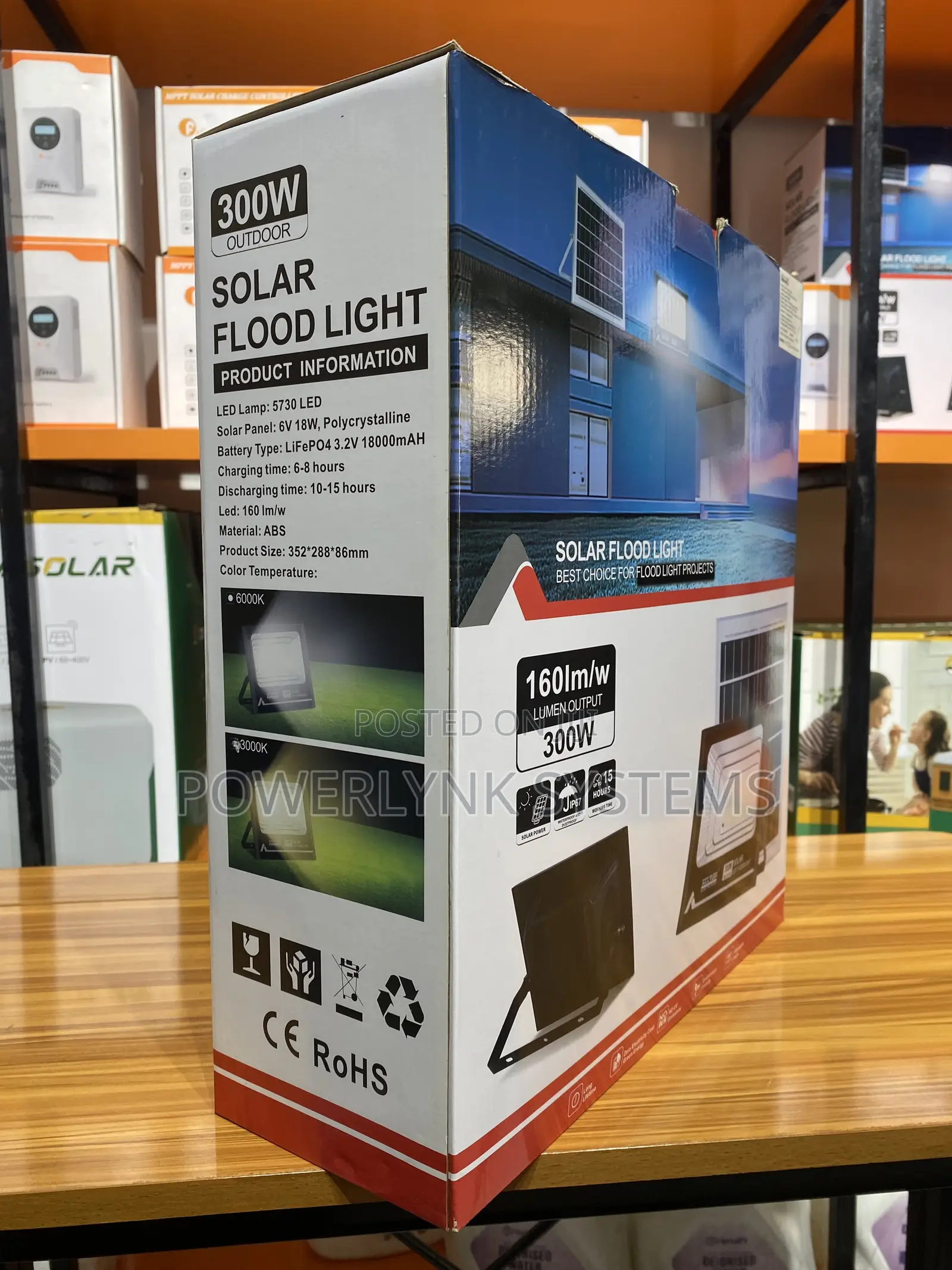 Solar Flood Light 300 Watts