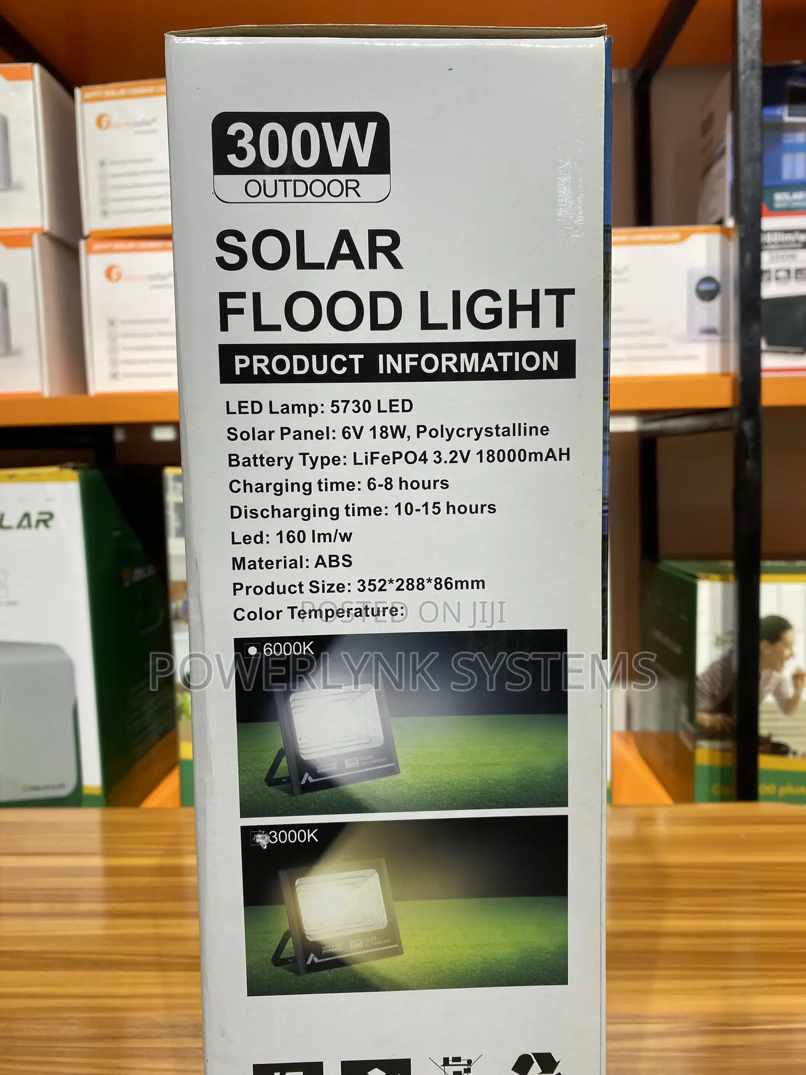 Solar Flood Light 300 Watts