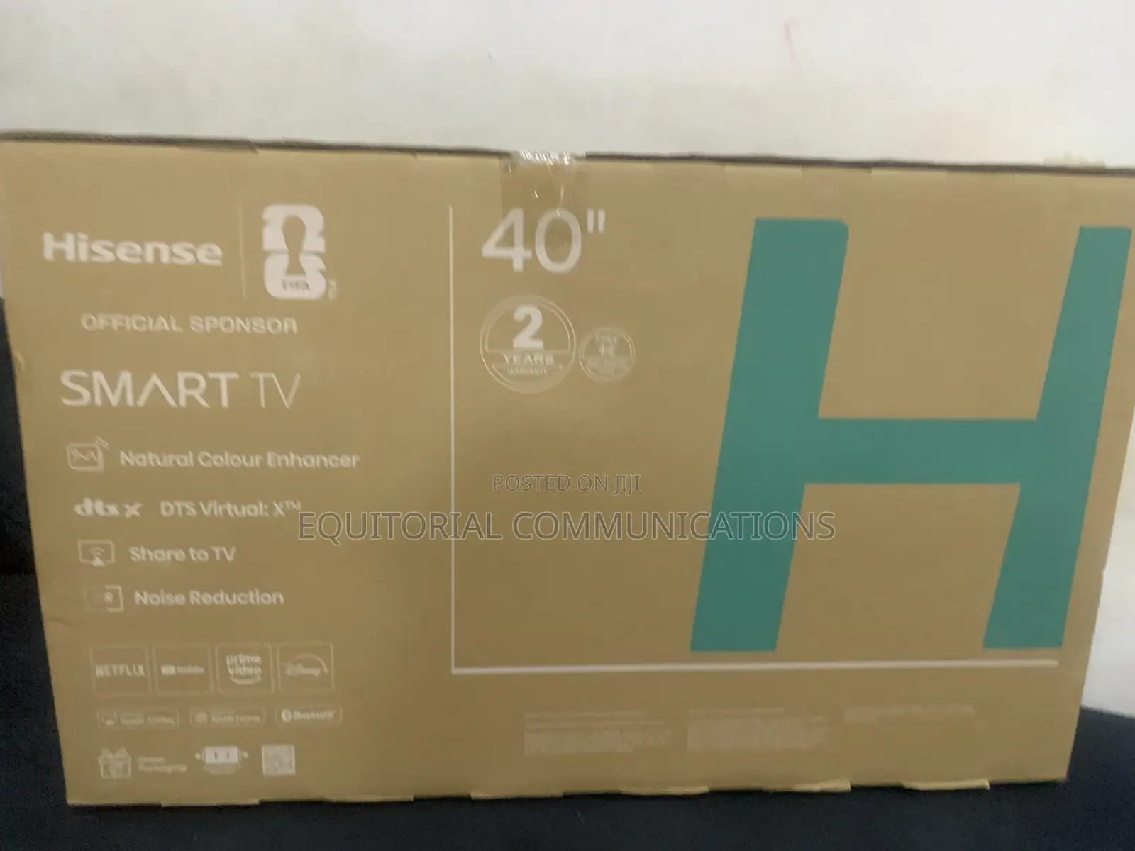 Hisense 40” Smart LED TV – Stylish Feature-Packed