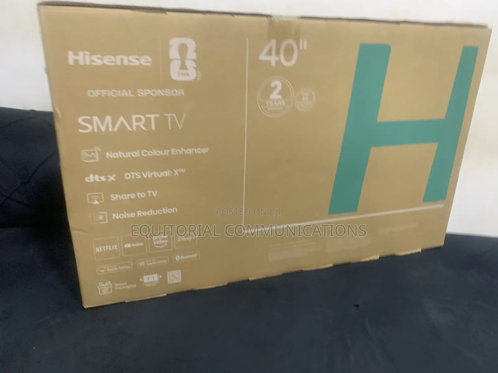 Hisense 40-Inch Smart TV – Connected Viewing Experience