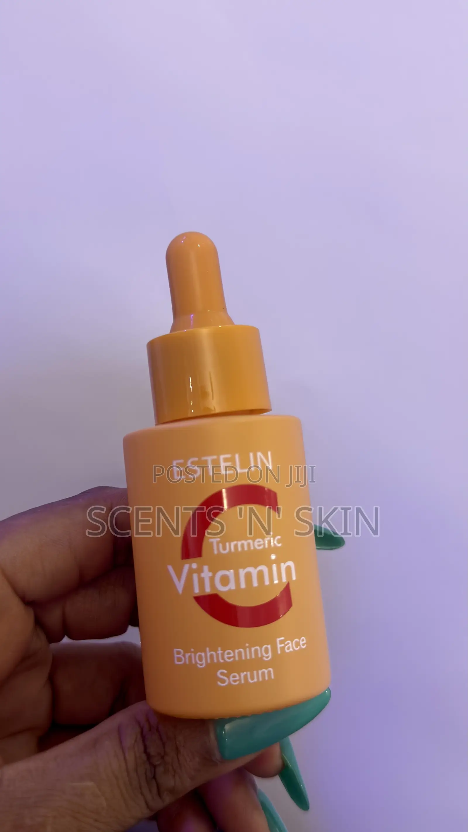 ESTELIN Turmeric Vitamin C Brightening Face Cream and Serum Set
