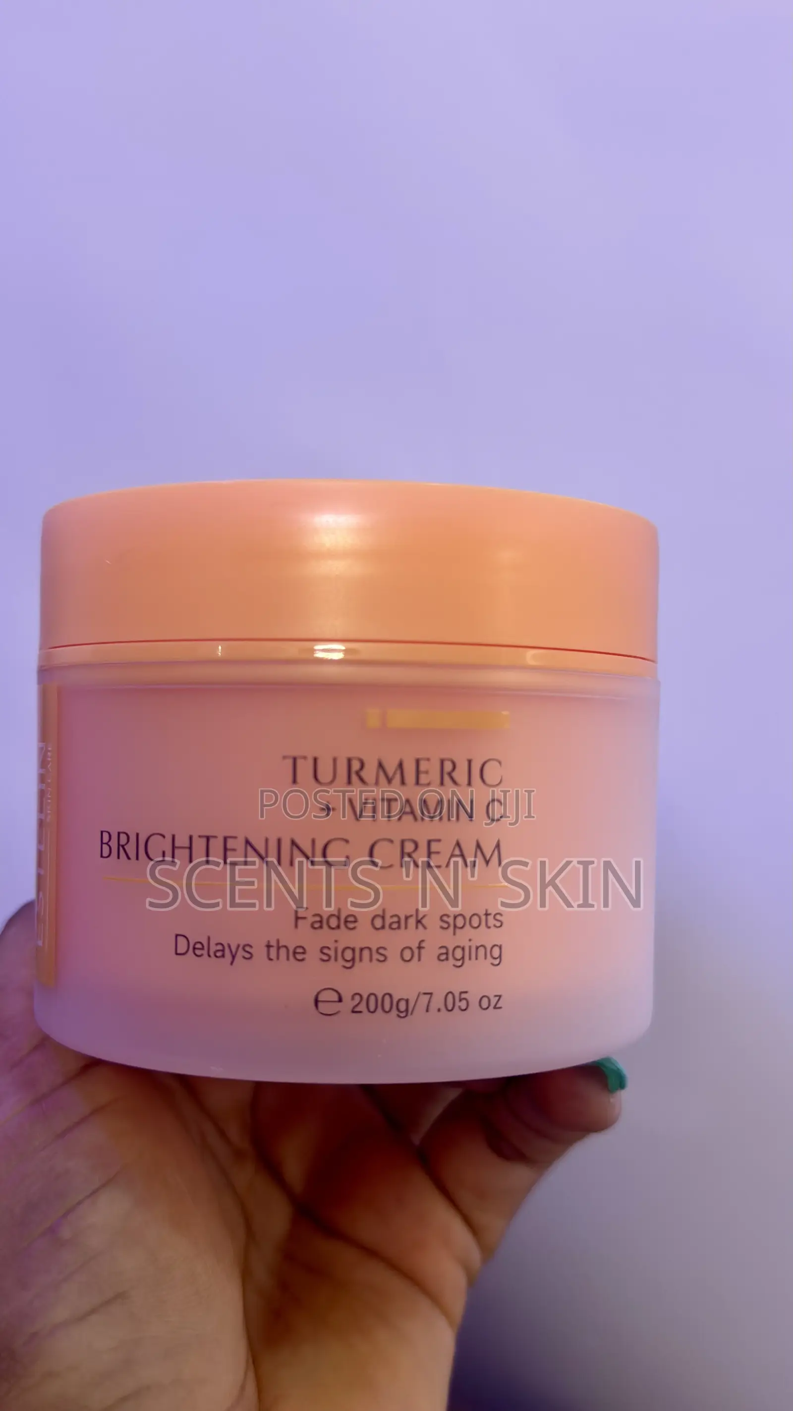 ESTELIN Turmeric Vitamin C Brightening Face Cream and Serum Set