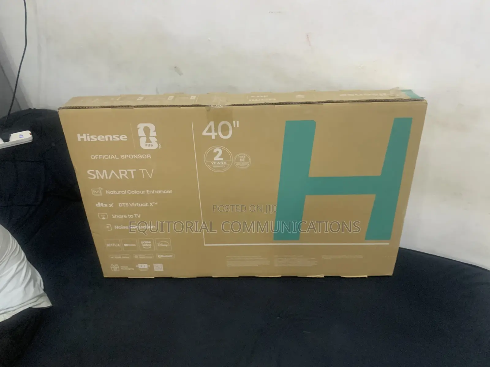 Hisense 40A4S –40" Stylish Smart TV for Every Home