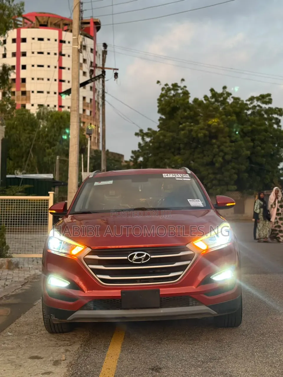 Hyundai Tucson 2017 Red