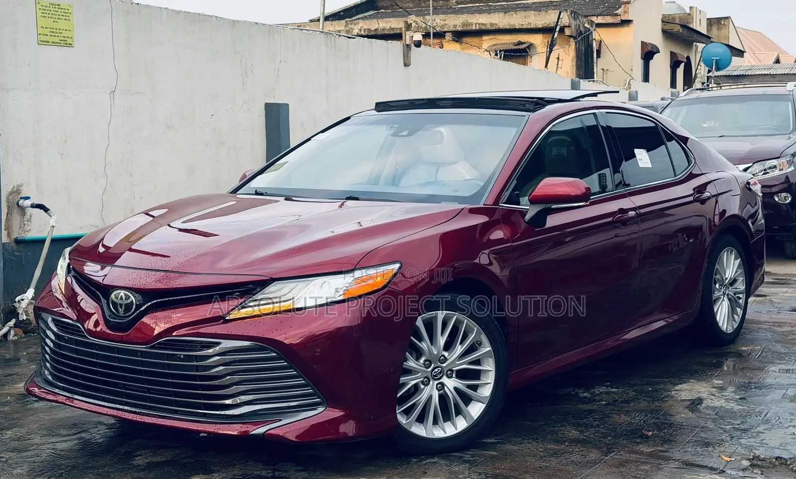 Toyota Camry 2018 Burgundy