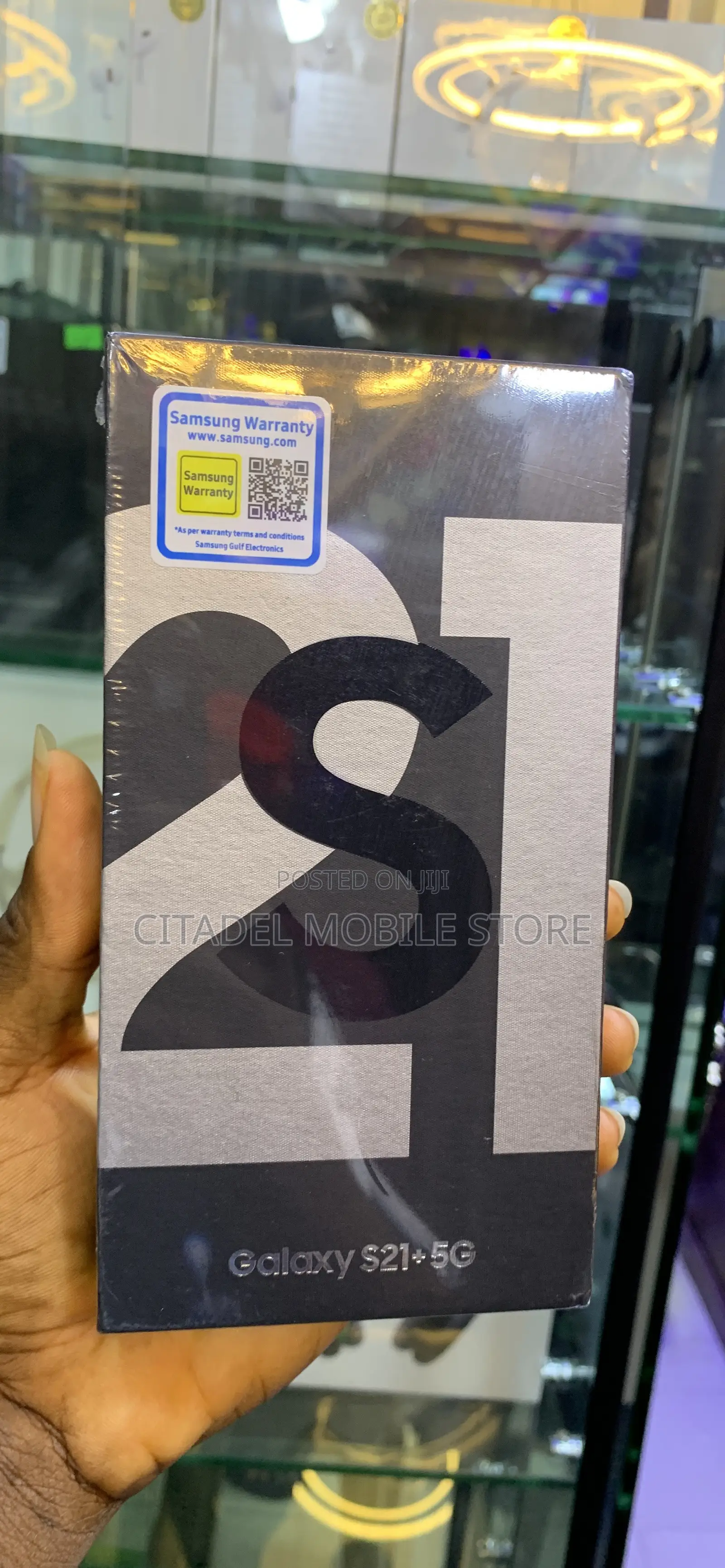 New Samsung Galaxy S21+ 5G 128 GB Black