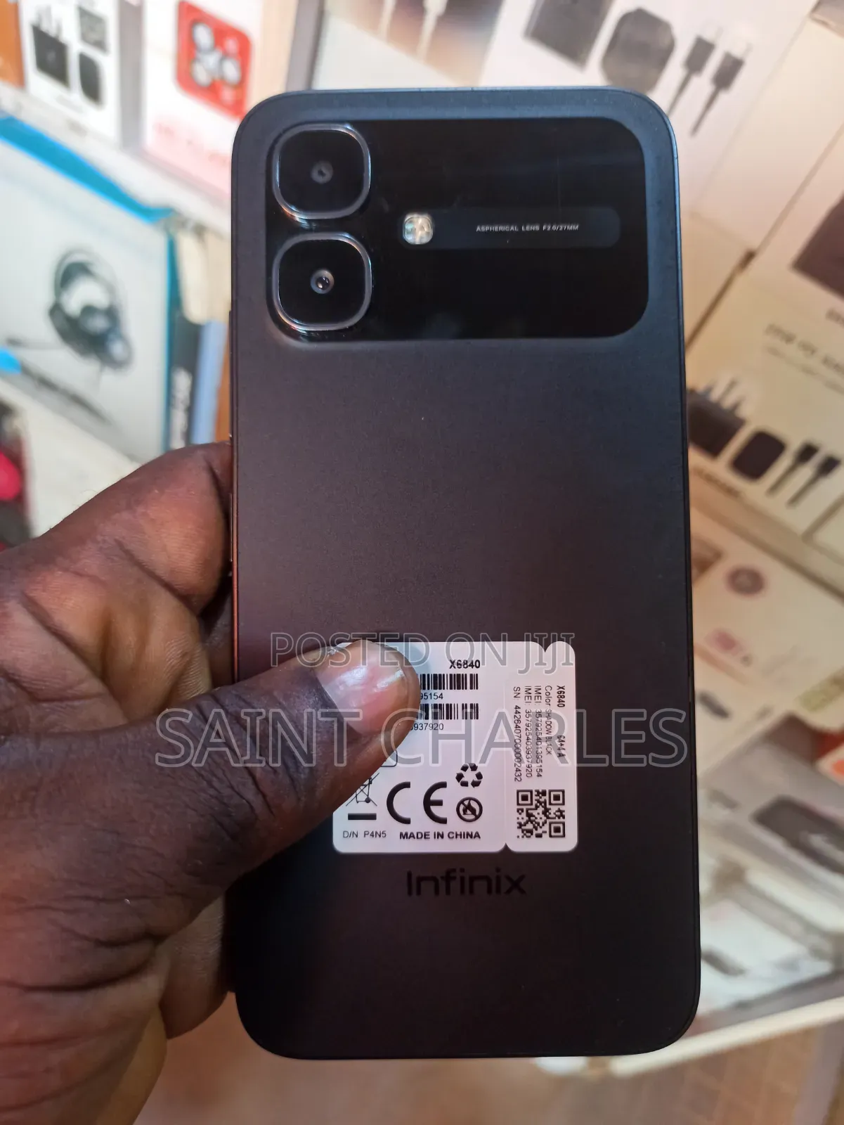 Infinix Smart 20 64 GB Black
