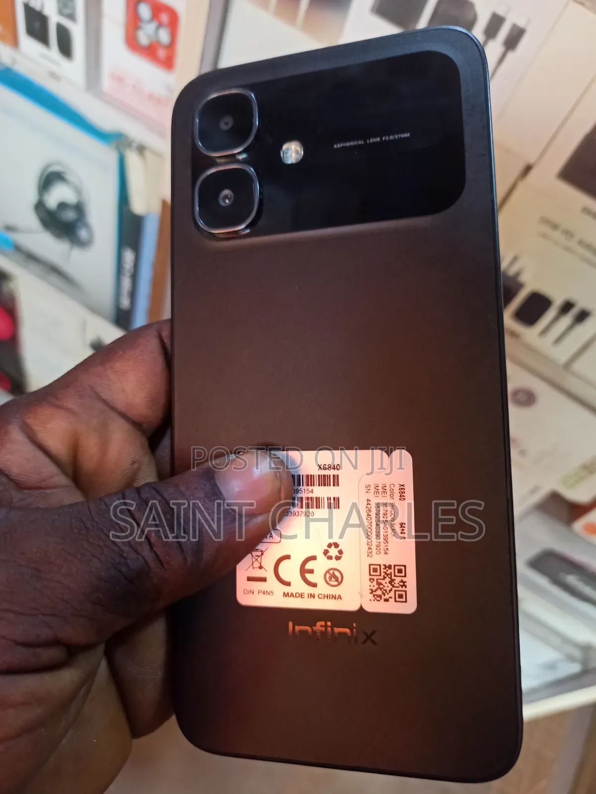 Infinix Smart 20 64 GB Black