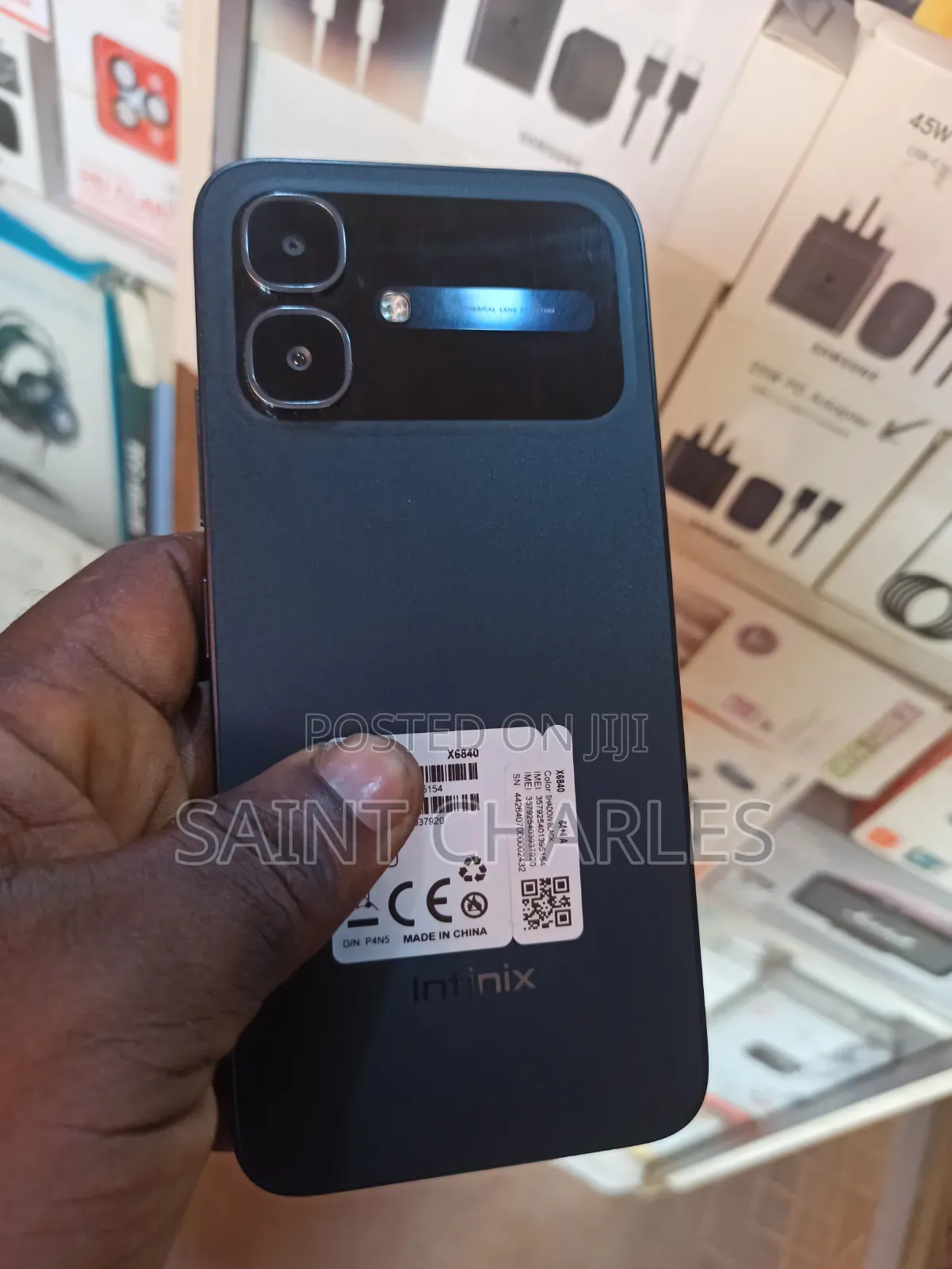 Infinix Smart 20 64 GB Black
