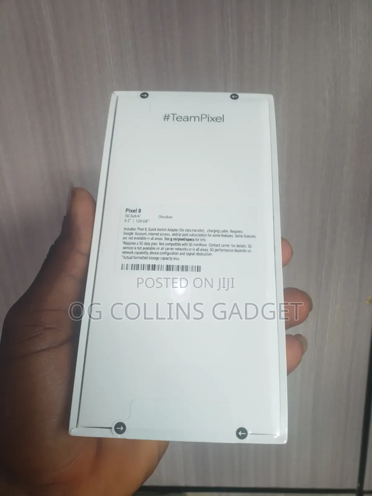 New Google Pixel 8 128 GB Black