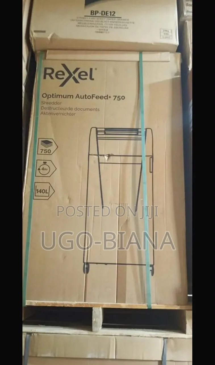 Rexel Shredding Machine 750x