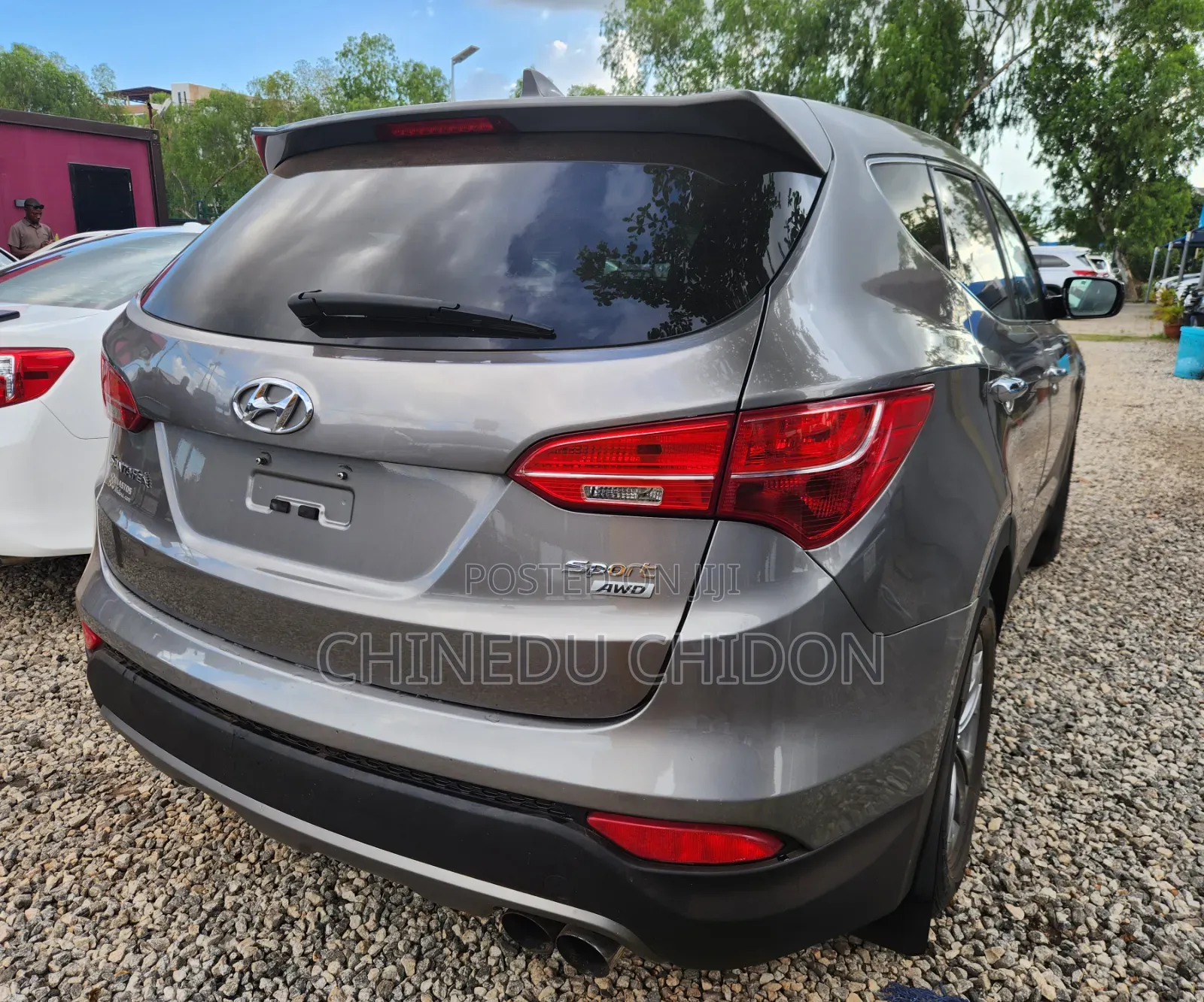 Hyundai Santa Fe 2015 Gray