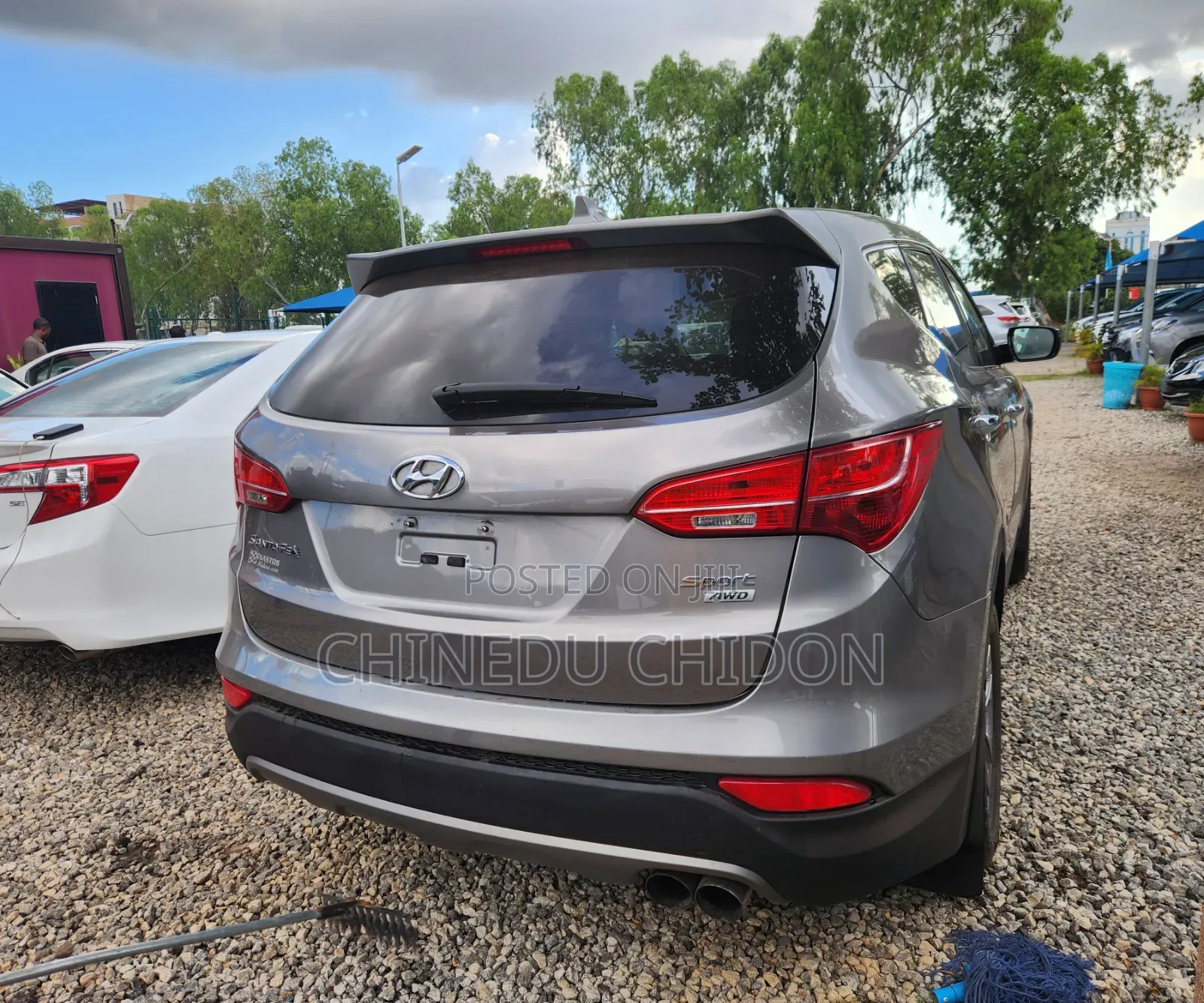 Hyundai Santa Fe 2015 Gray