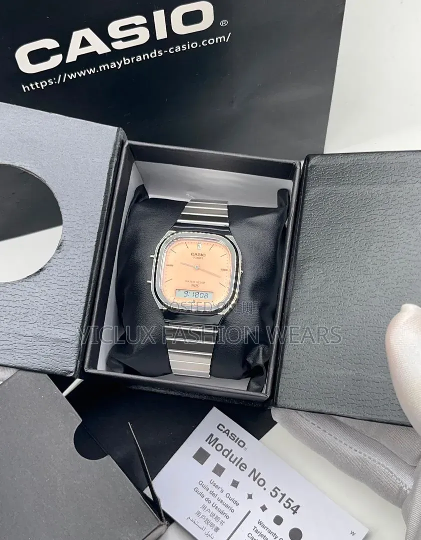 Casio Luxury Chain Wrist Watch