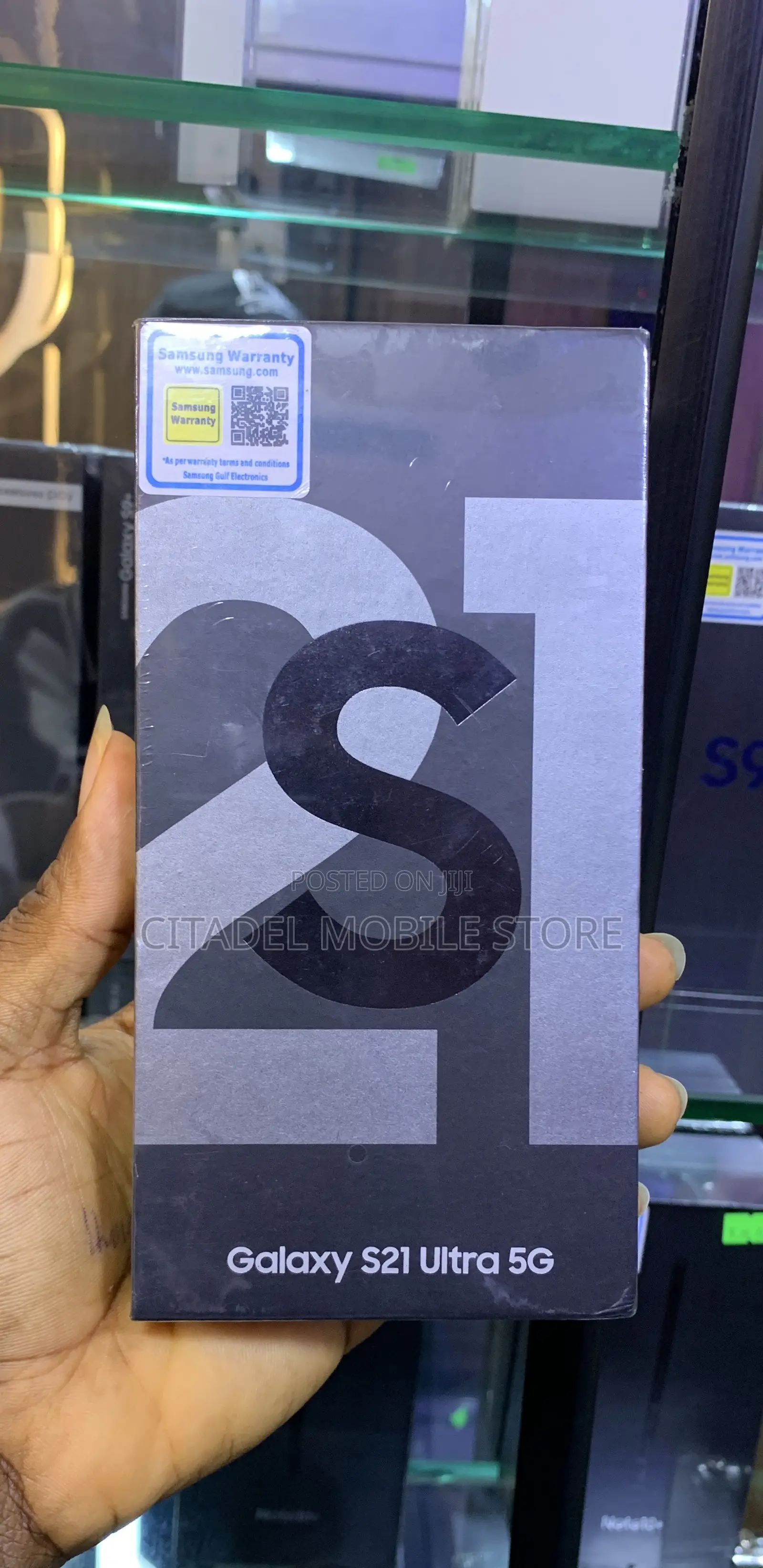 New Samsung Galaxy S21 Ultra 5G 128 GB Silver