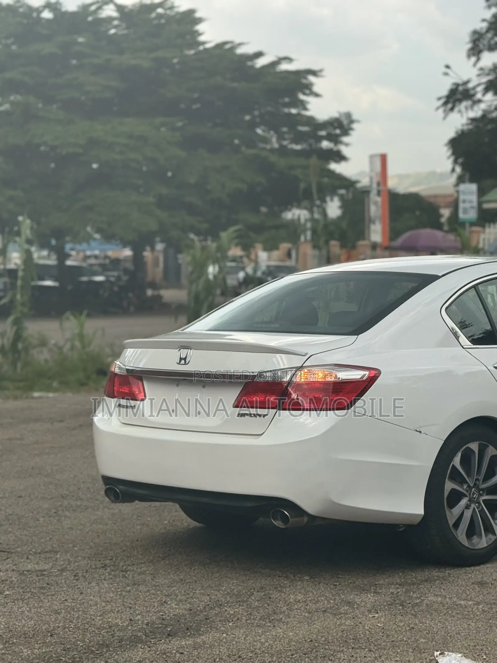 Honda Accord EX 4dr Sedan FWD (2.4L 4cyl 2A) 2013 White