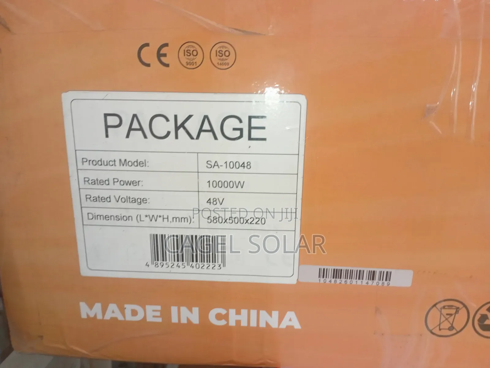 10kva 48v Saisho Hybrid Inverter