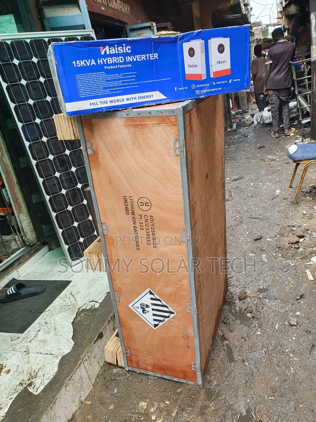 Haisic Lithium Ion Battery 30kwh 51.2v