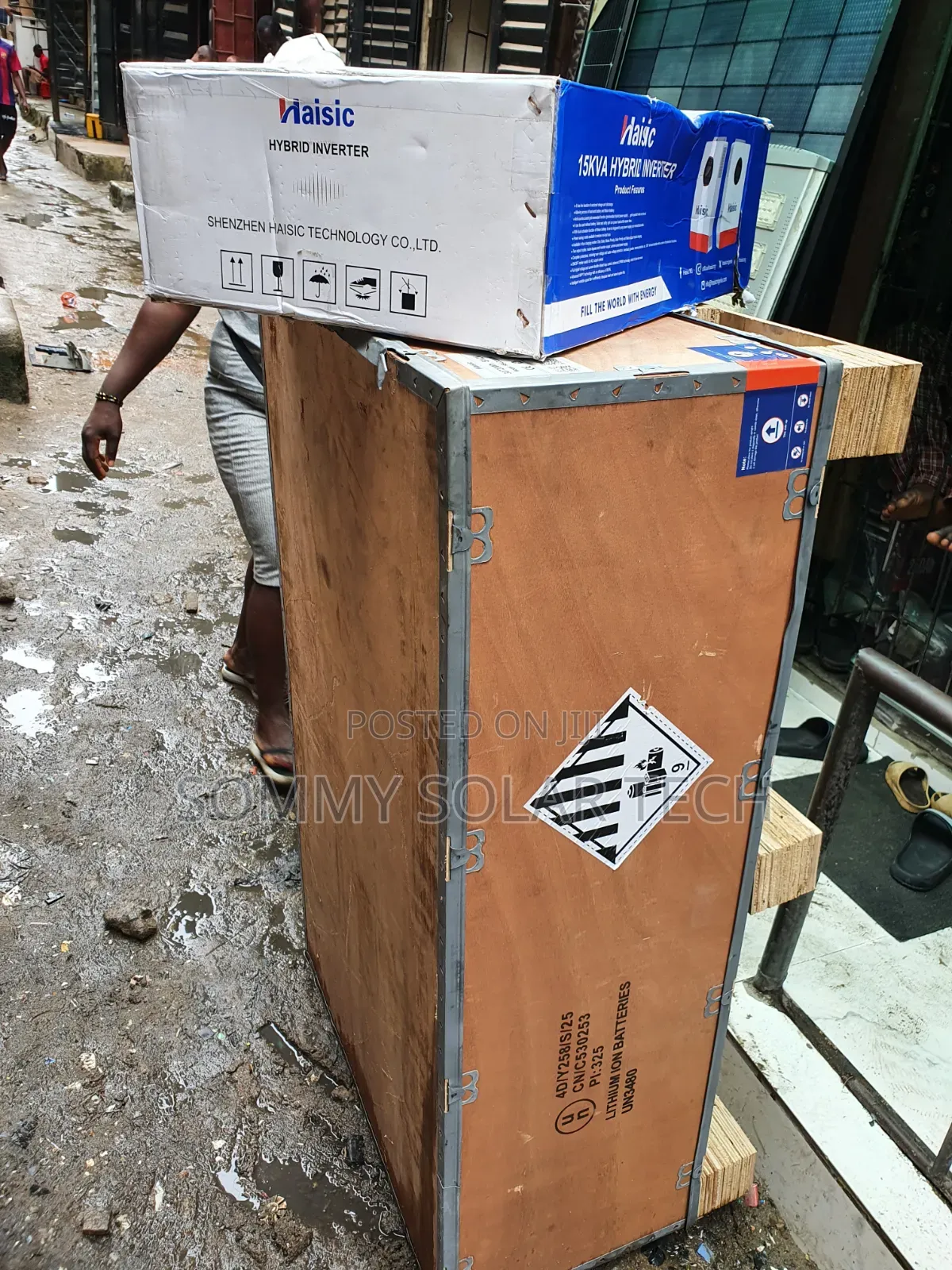 Haisic Lithium Ion Battery 30kwh 51.2v