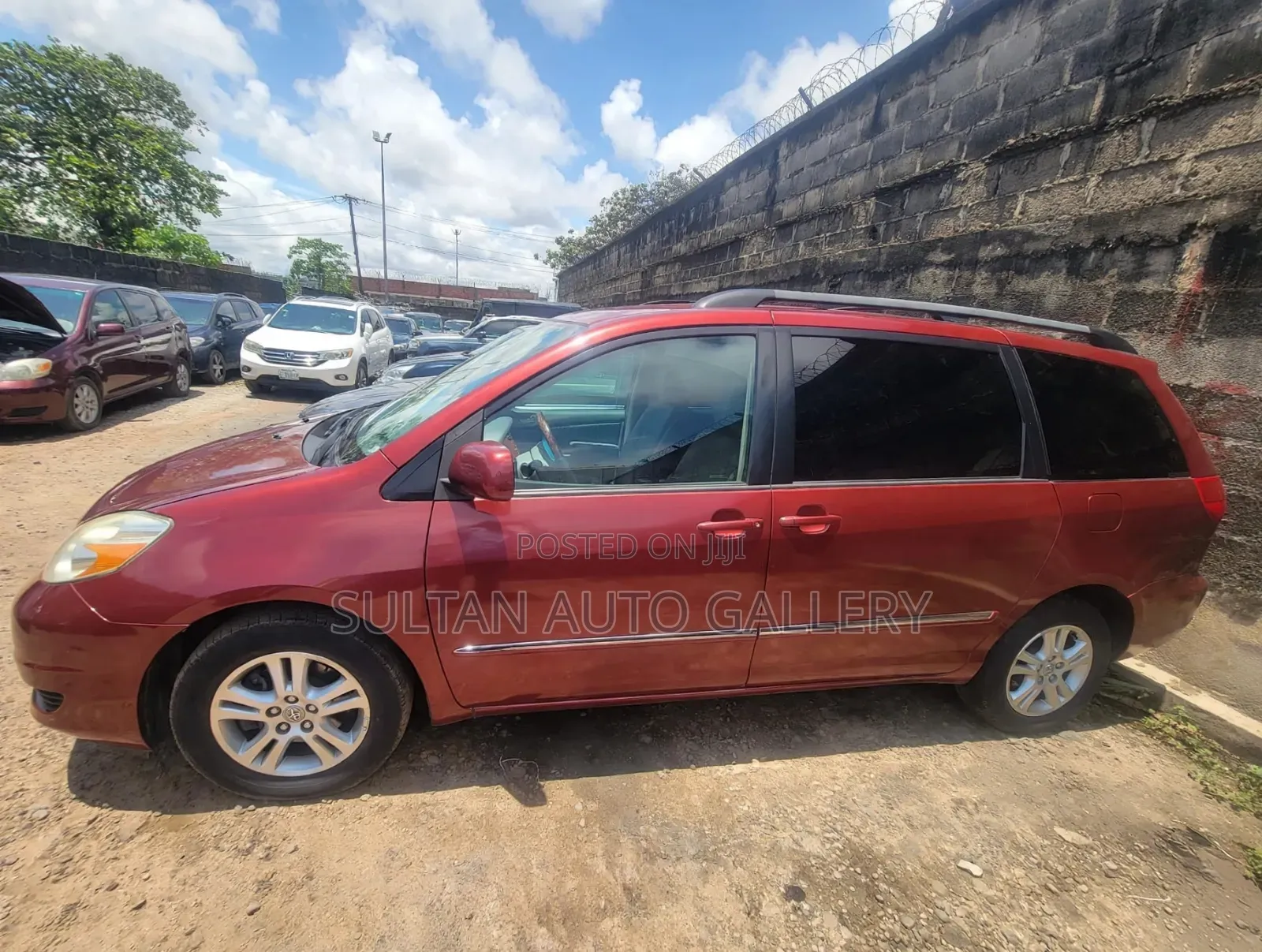 Toyota Sienna XLE AWD 2008 Red
