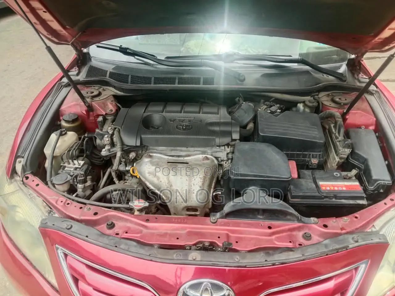 Toyota Camry 2010 Red