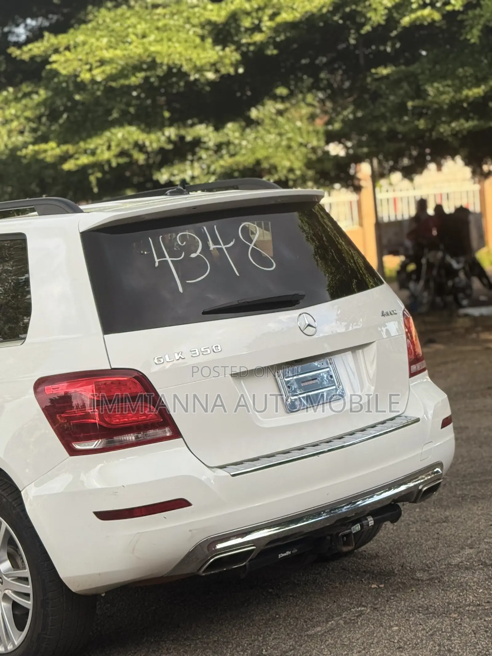 Mercedes-Benz GLK-Class 350 4MATIC 2013 White