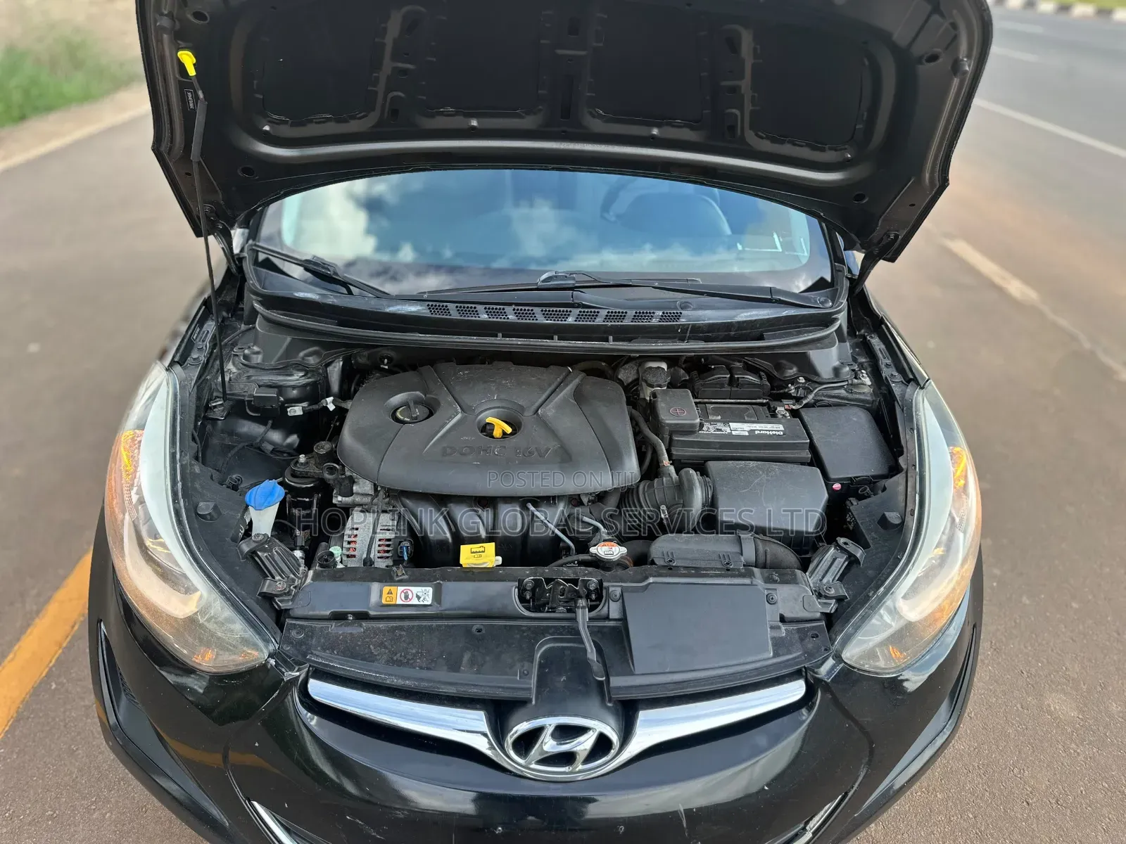 Hyundai Elantra SE 4dr Sedan (1.8L 4cyl 6M) 2015 Black