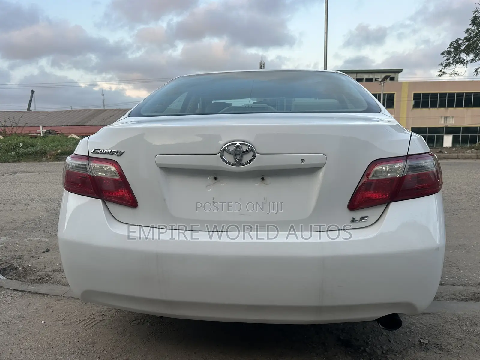 Toyota Camry 2.4 LE 2008 White