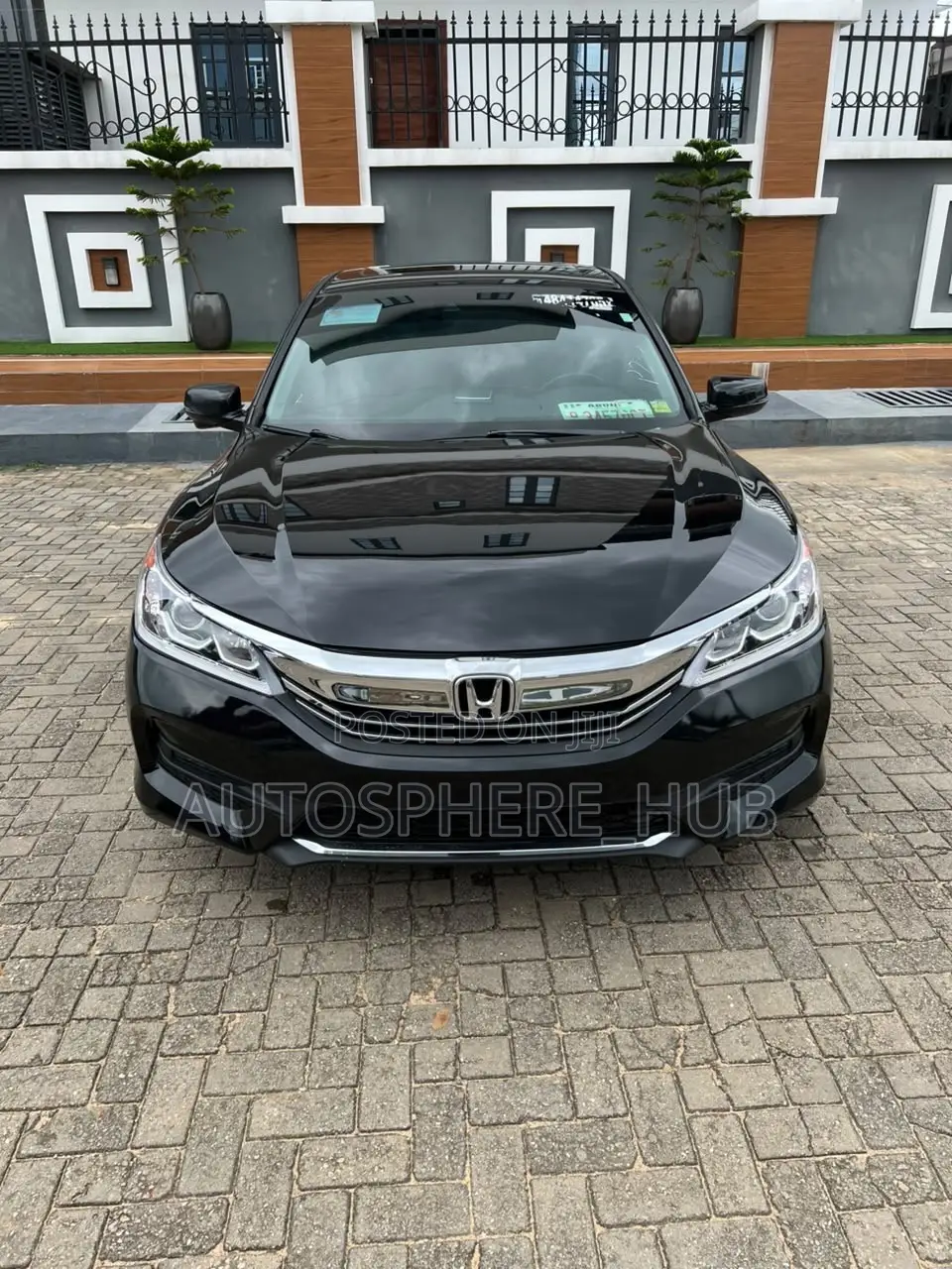 Honda Accord EX-L V-6 4dr Sedan w/Navigation (3.5L 6cyl 6A) 2014 Black