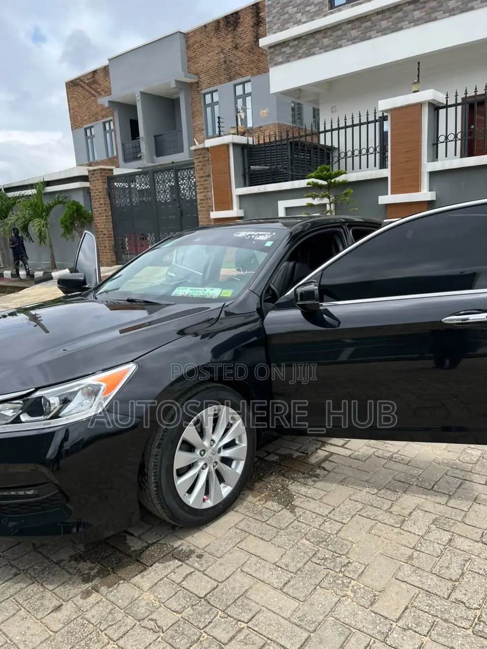 Honda Accord EX-L V-6 4dr Sedan w/Navigation (3.5L 6cyl 6A) 2014 Black