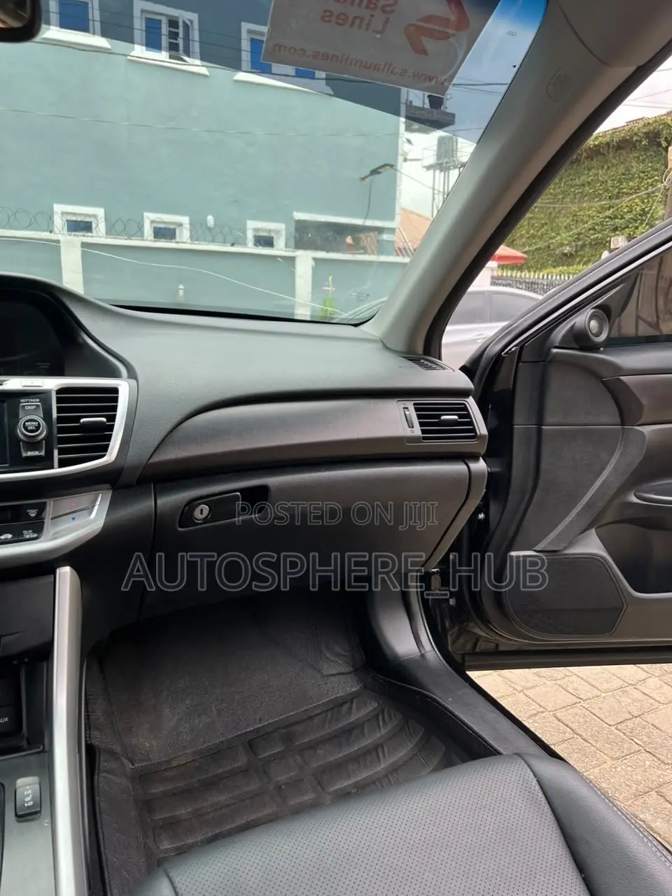 Honda Accord EX-L V-6 4dr Sedan w/Navigation (3.5L 6cyl 6A) 2014 Black