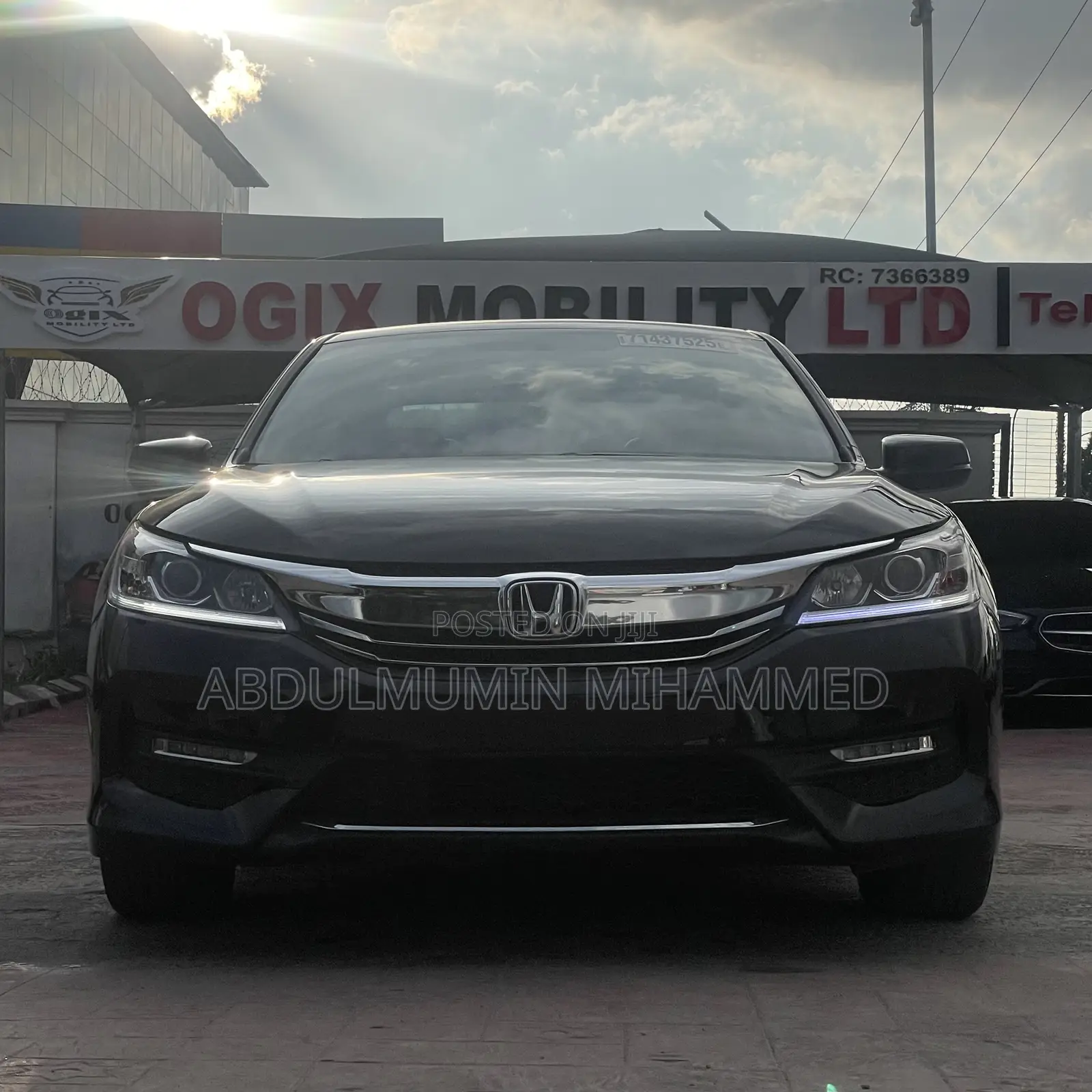 Honda Accord EX-L 4dr Sedan FWD (2.4L 4cyl 2A) 2017 Black