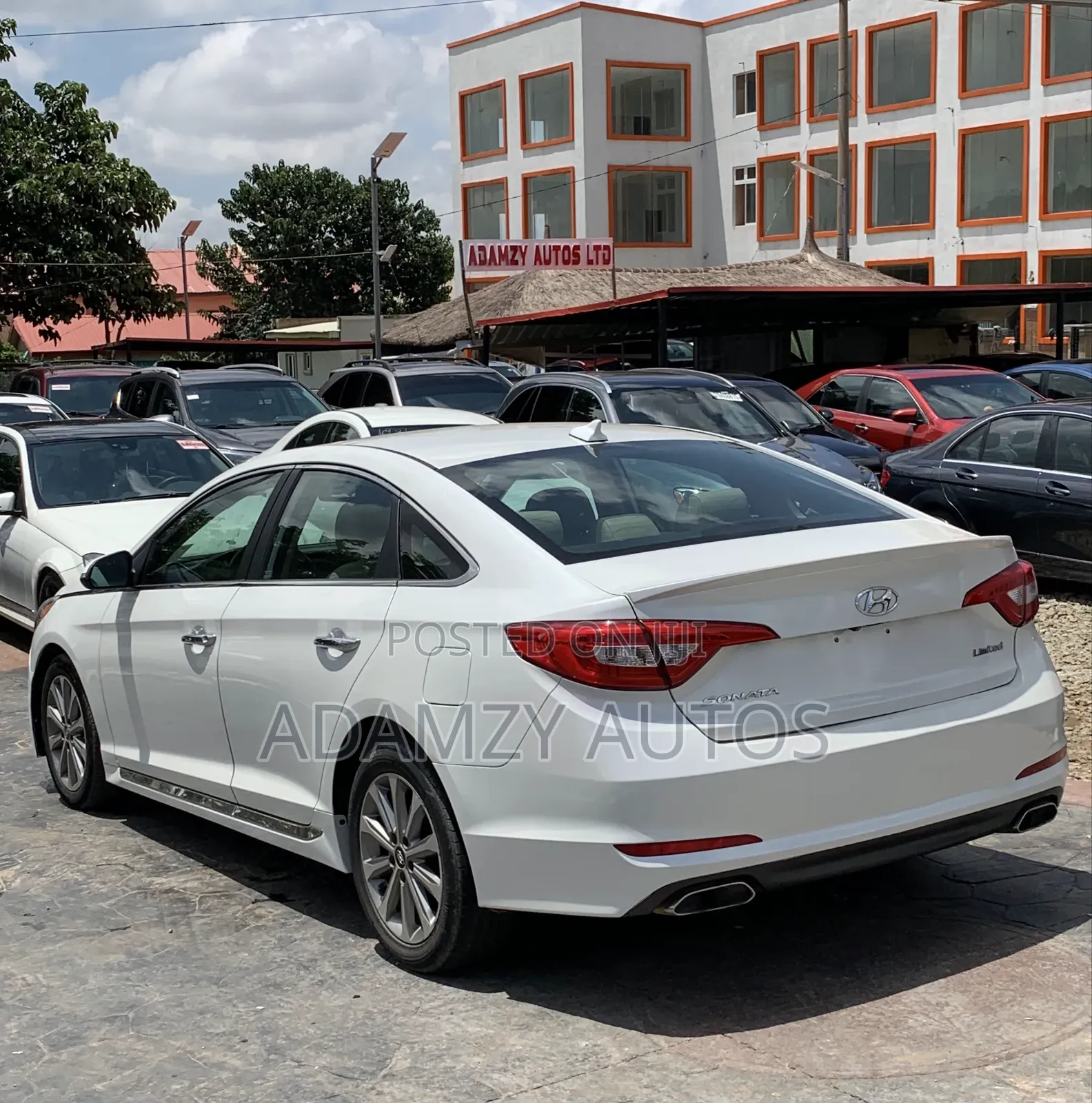 Hyundai Sonata 2016 White