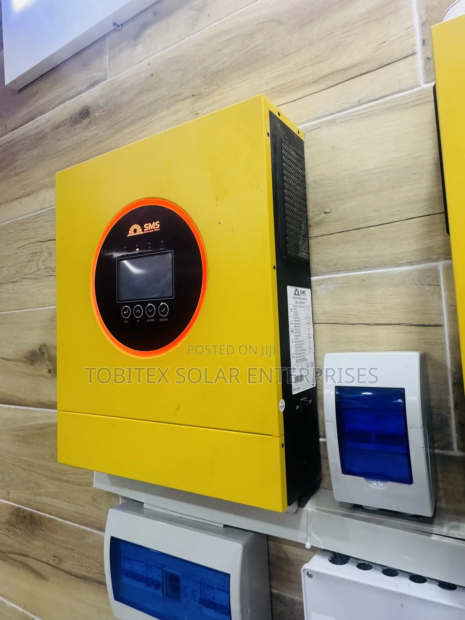 12kva SMS Hybrid Inverter and 16kwh Deye Lithium Battery