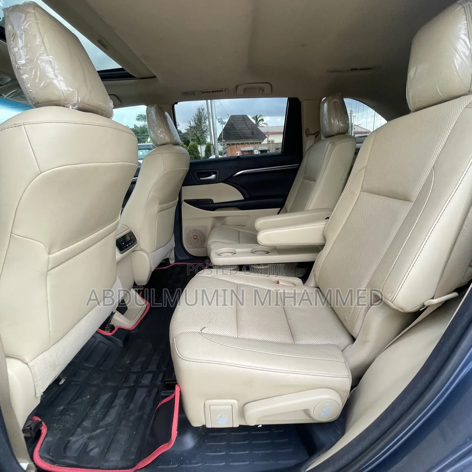 Toyota Highlander Limited 4x4 V6 (3.5L 6cyl 8A) 2017 Blue