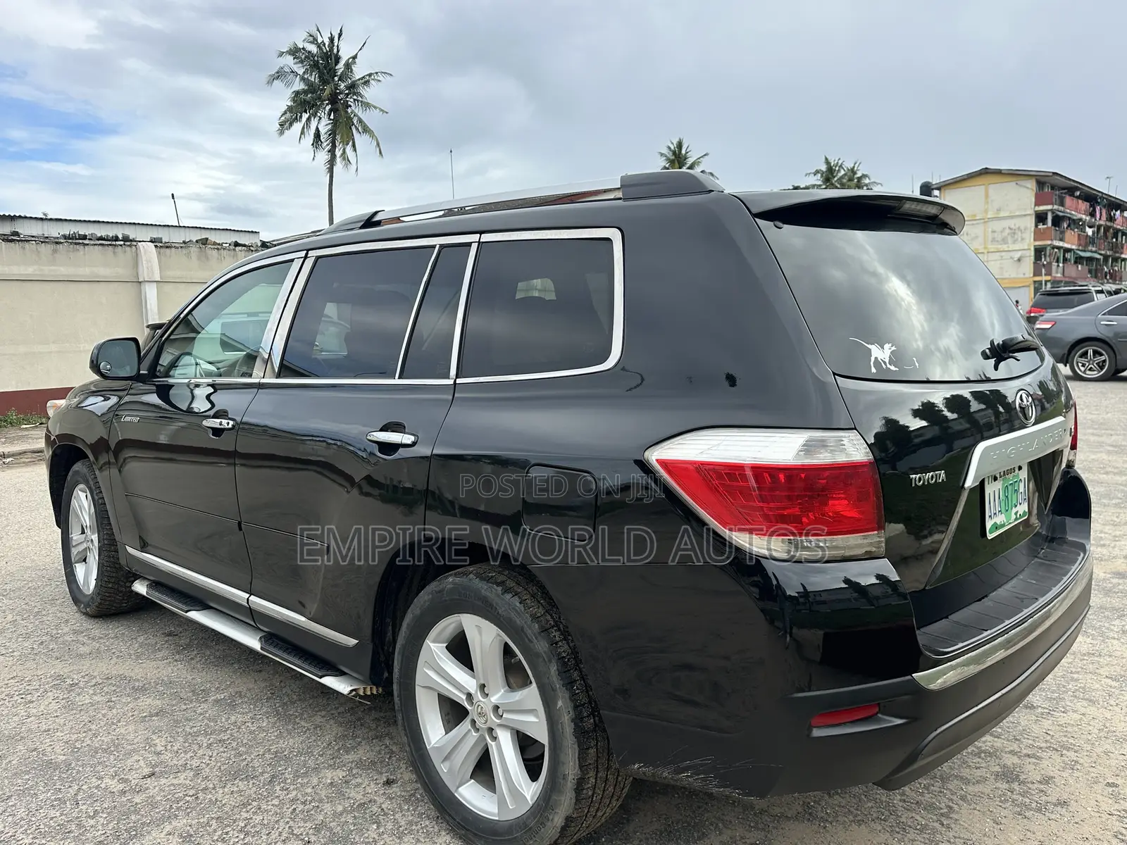 Toyota Highlander Limited 2012 Black