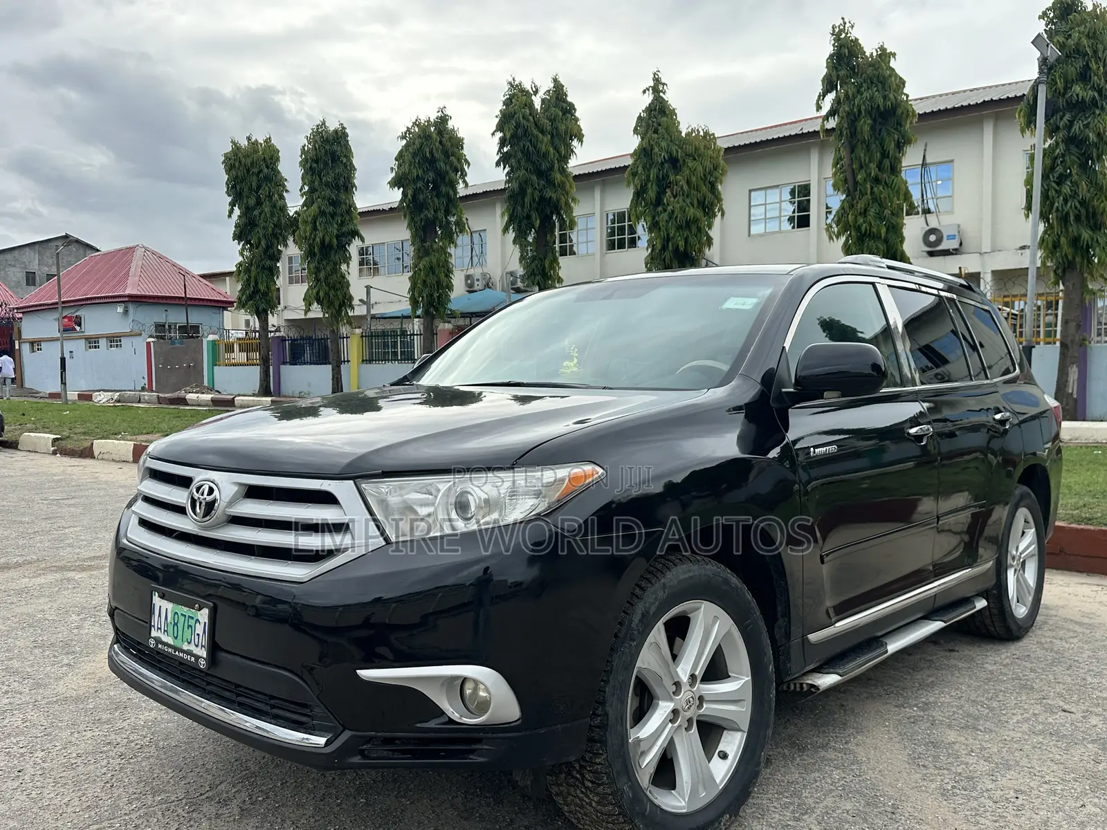 Toyota Highlander Limited 2012 Black