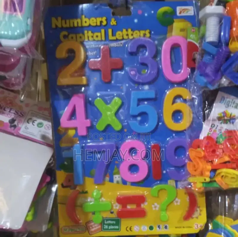 Children Educational Magnetic Alphabet, Numbers and Signs
