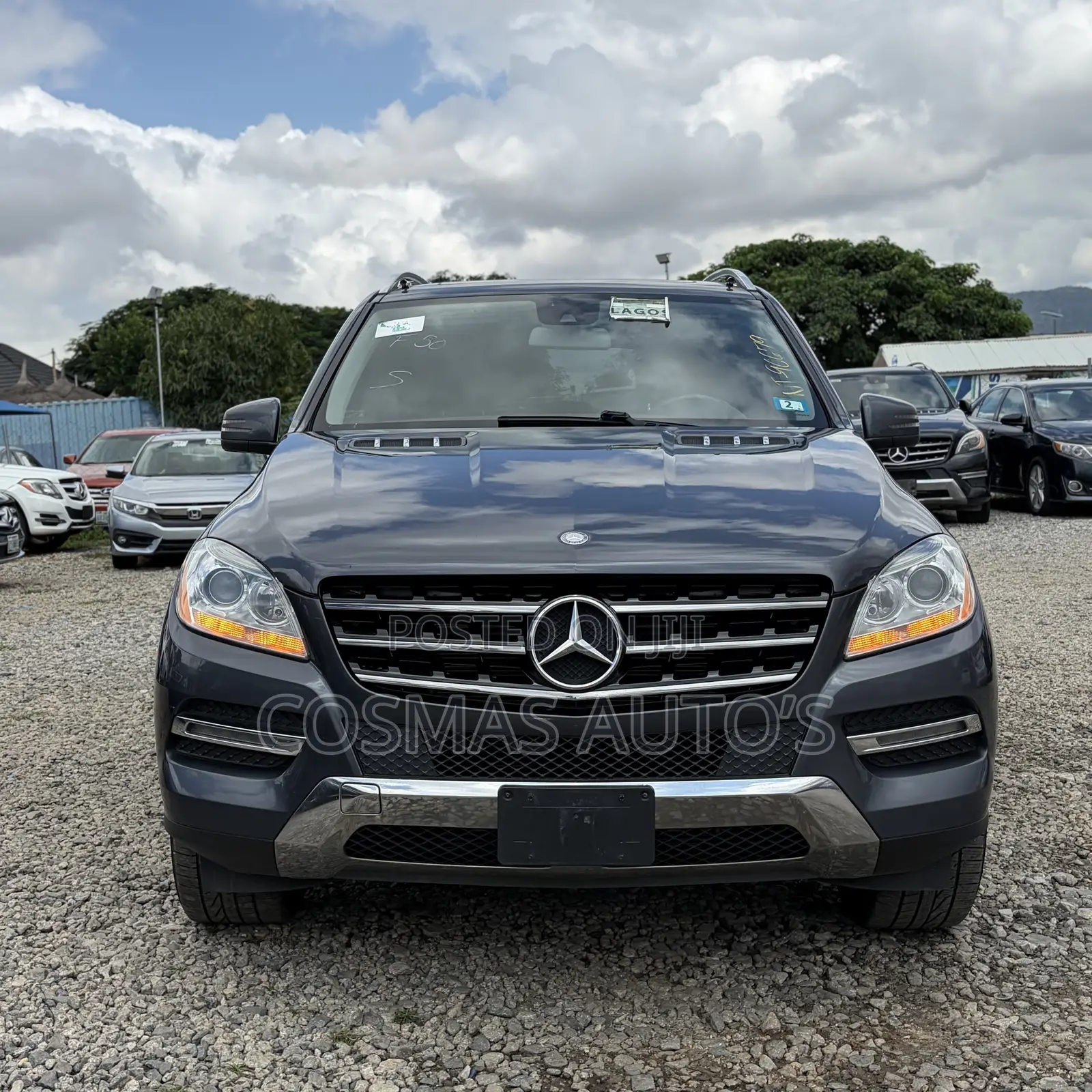 Mercedes-Benz M Class ML350 4MATIC 4dr SUV AWD (3.5L 6cyl 7A) 2014 Gray