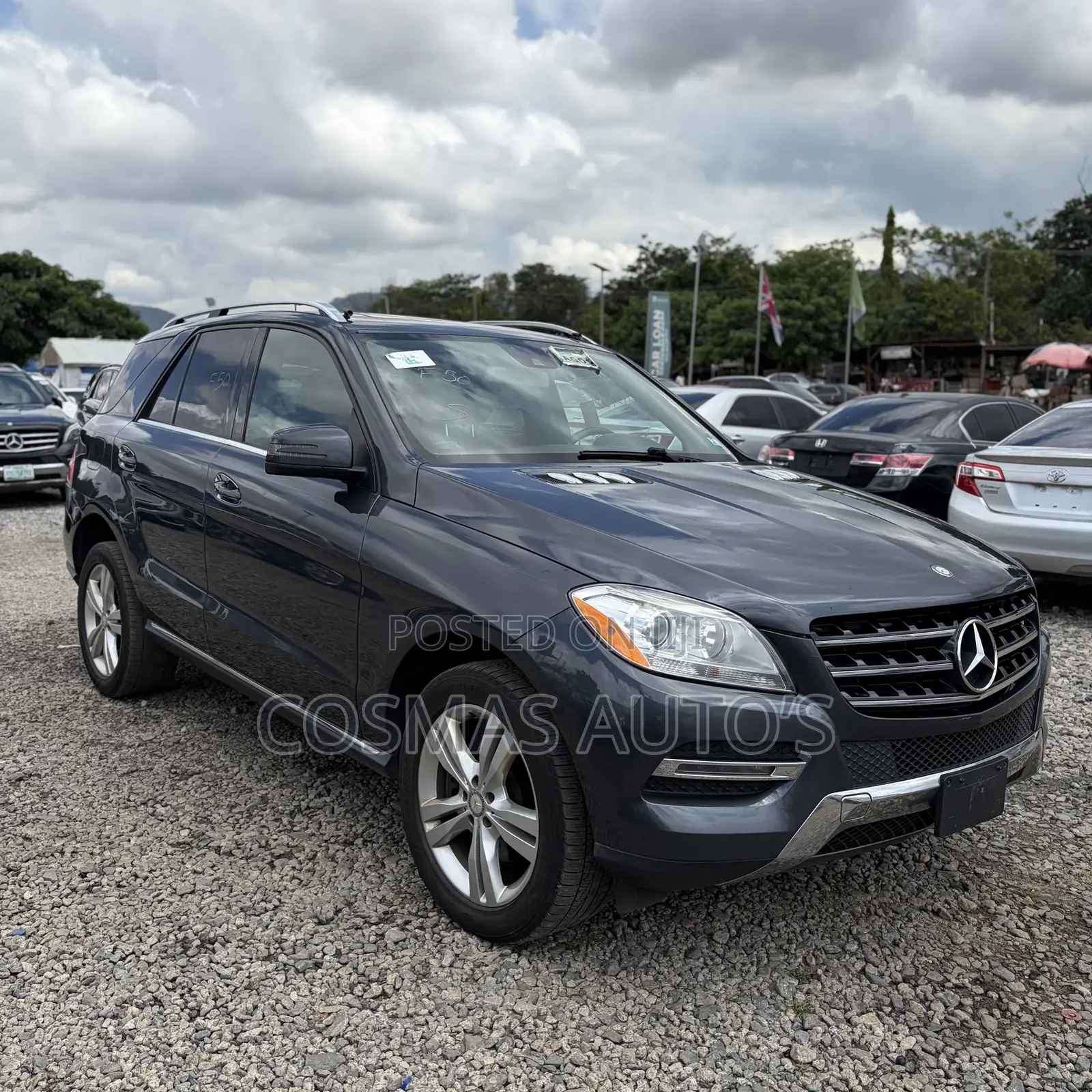 Mercedes-Benz M Class ML350 4MATIC 4dr SUV AWD (3.5L 6cyl 7A) 2014 Gray