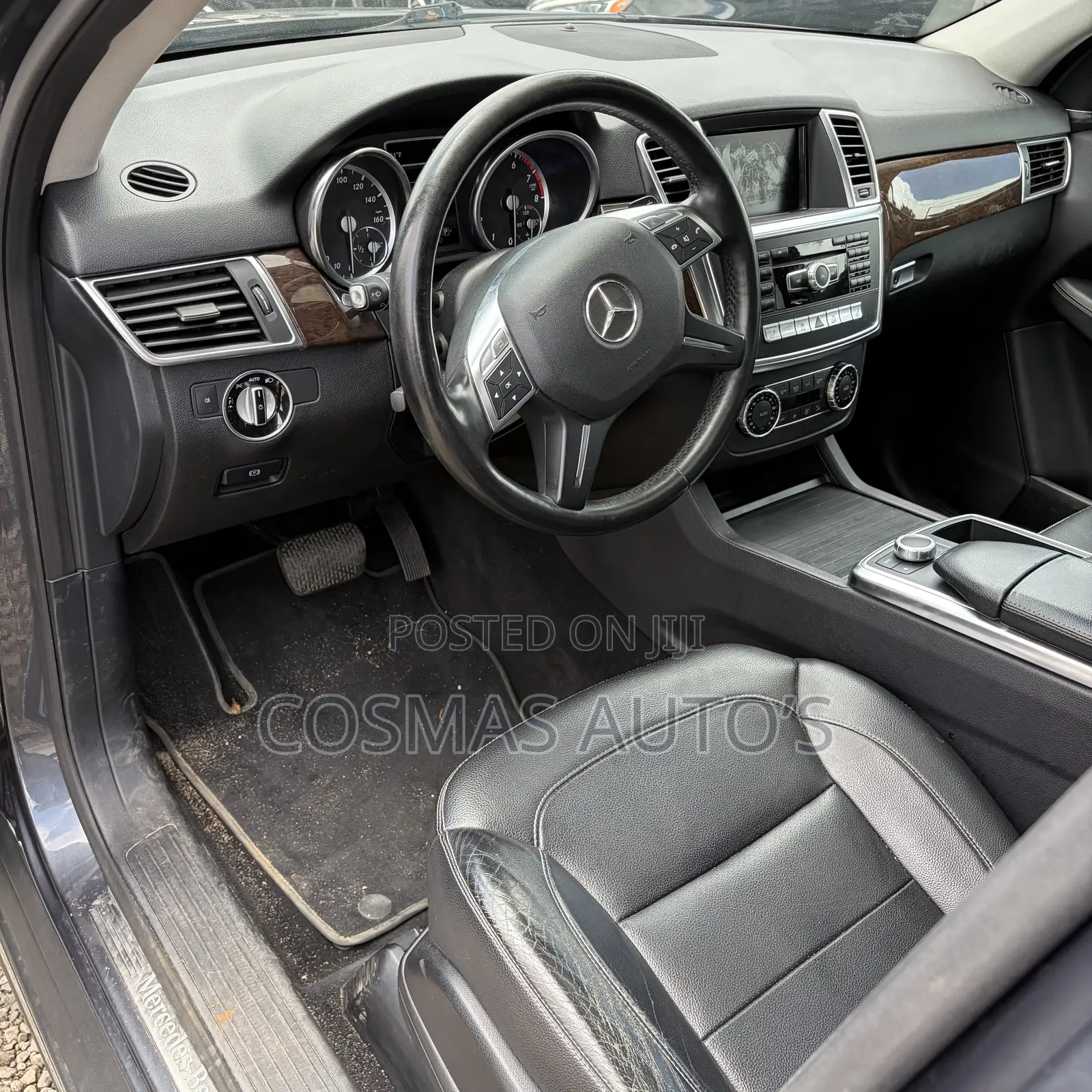 Mercedes-Benz M Class ML350 4MATIC 4dr SUV AWD (3.5L 6cyl 7A) 2014 Gray