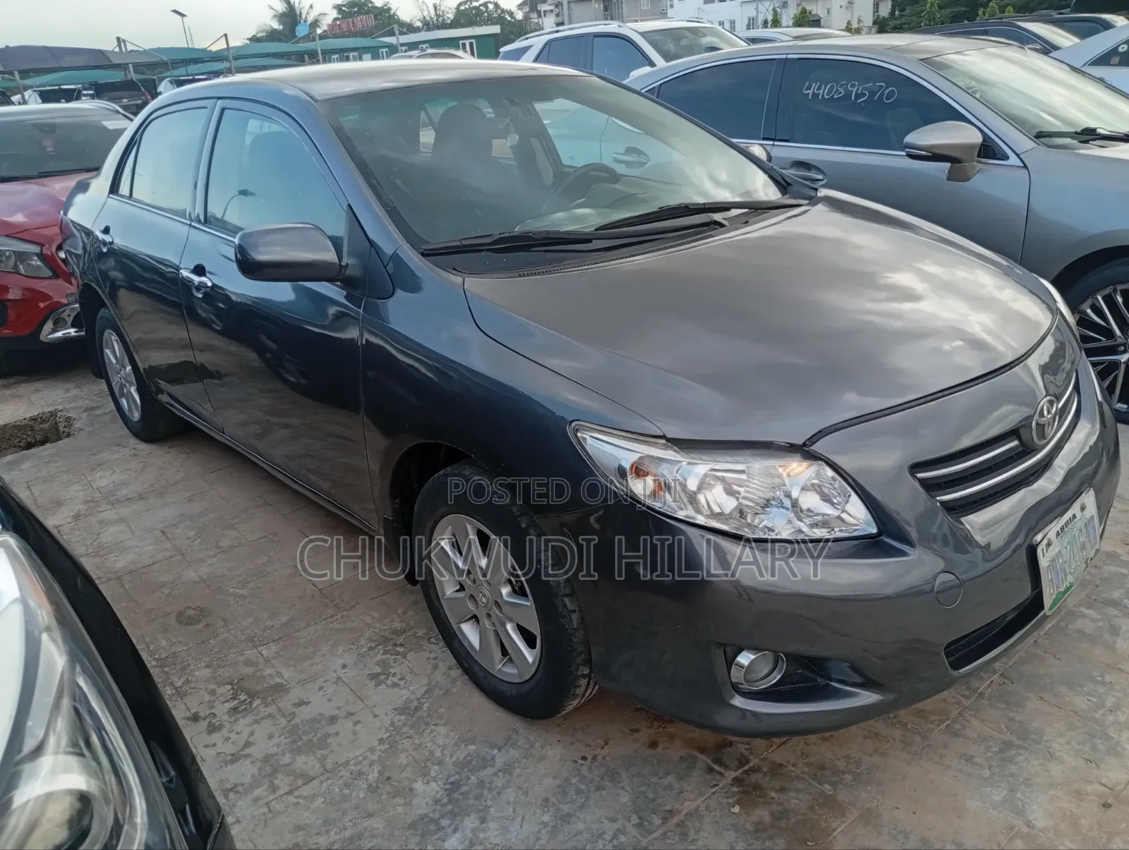 Toyota Alphard 2008 Gray
