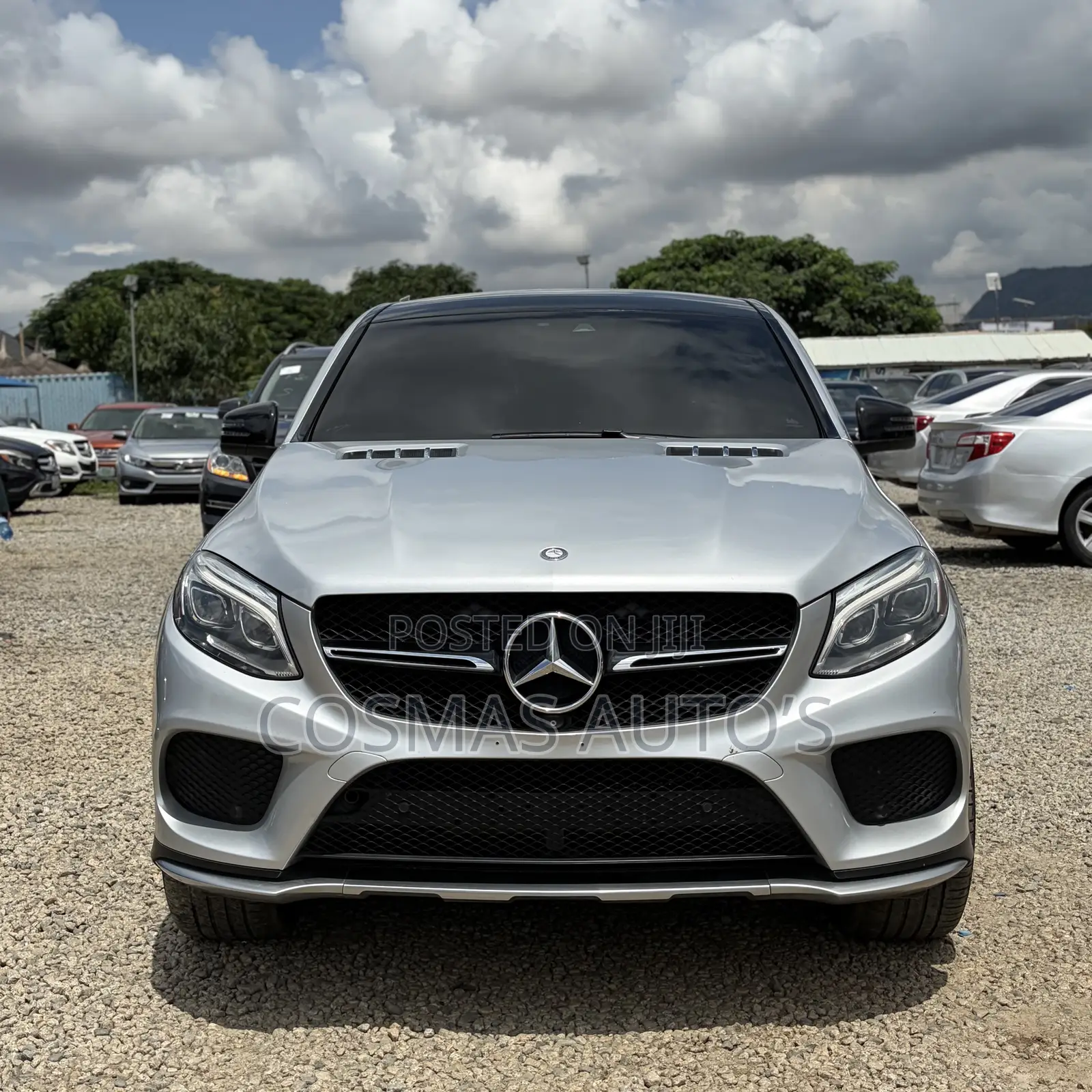Mercedes-Benz GLE-Class GLE 550 4MATIC 2017 Silver