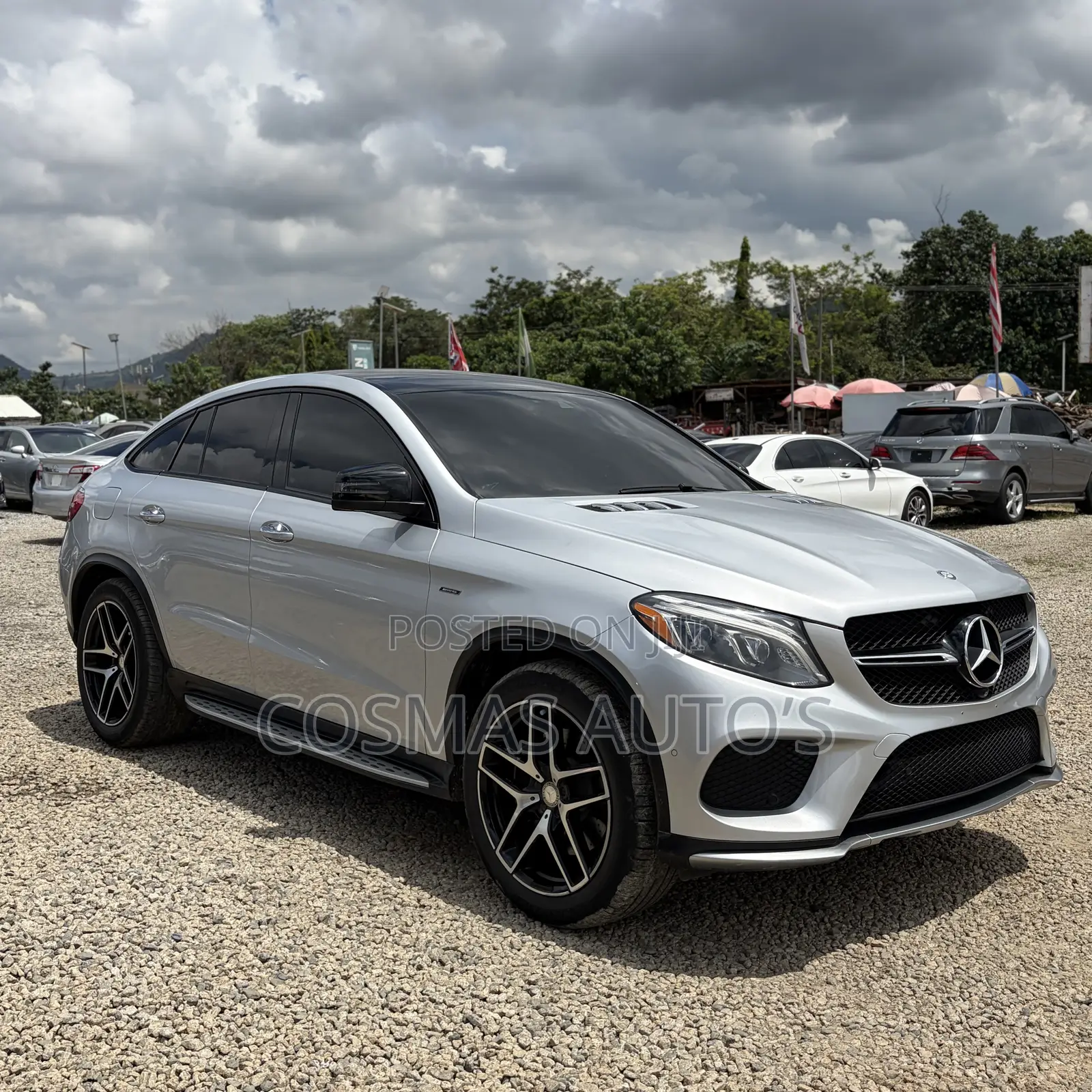 Mercedes-Benz GLE-Class GLE 550 4MATIC 2017 Silver