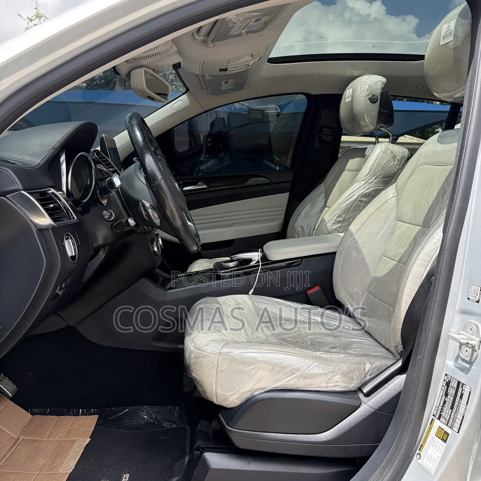 Mercedes-Benz GLE-Class GLE 550 4MATIC 2017 Silver
